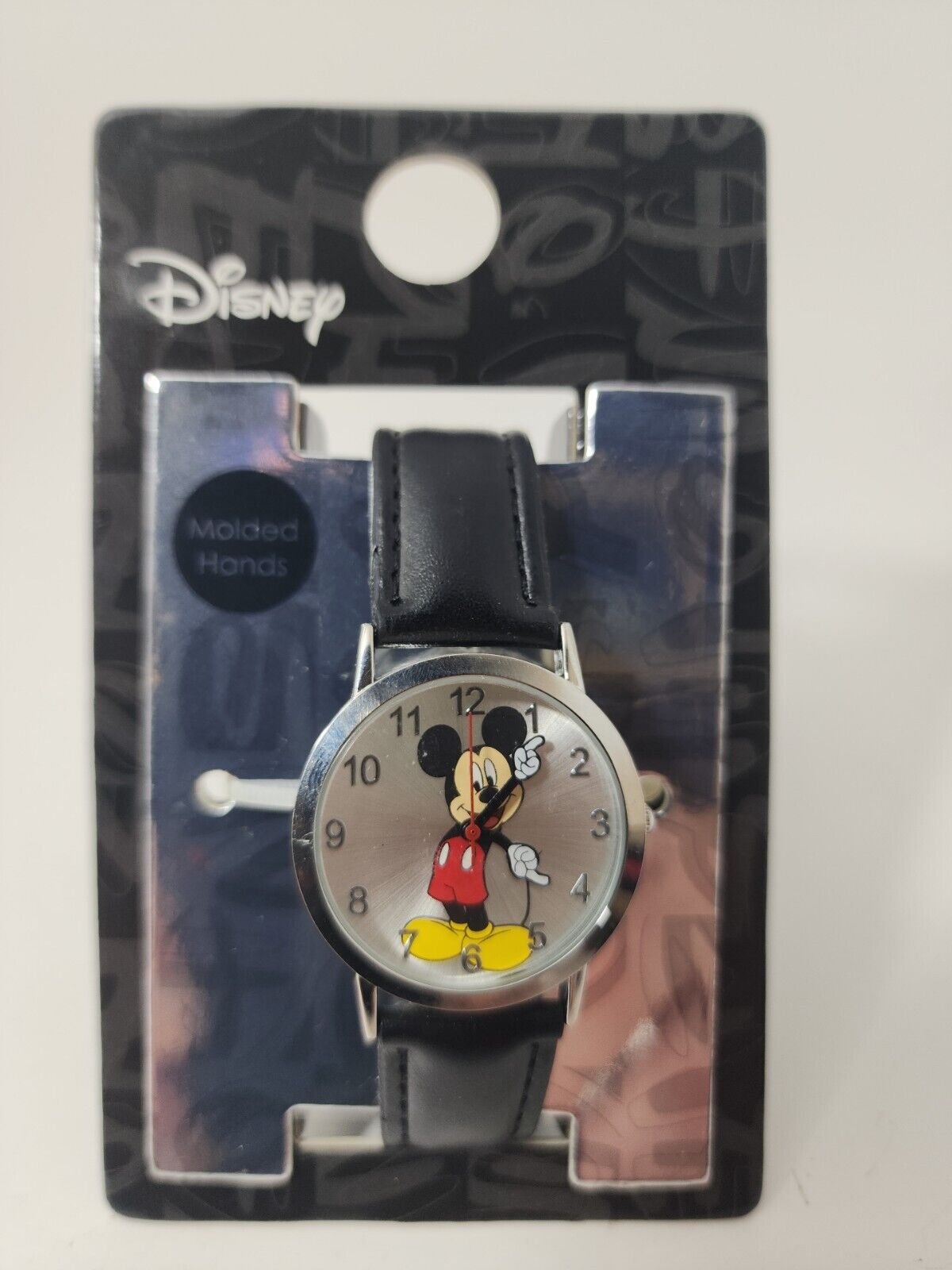Disney MCKAQ16003 Unisex Classic Mickey Mouse Black Band Analog Watch
