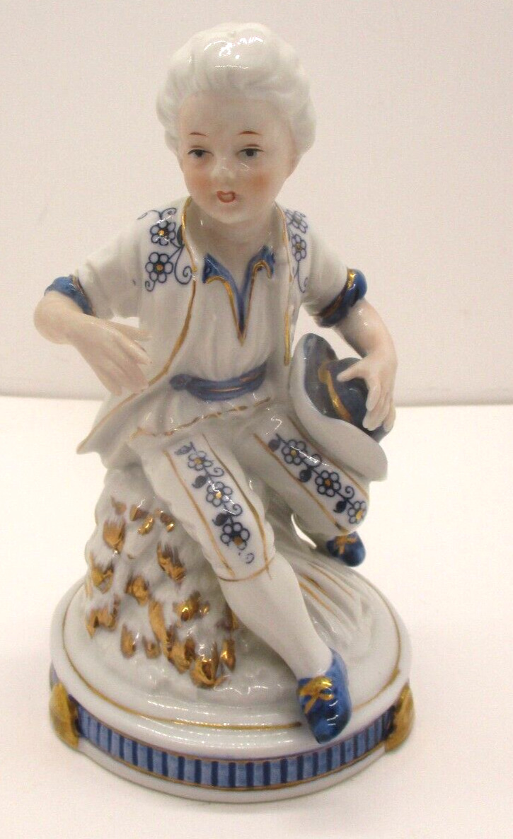 KPM Arnart Signed Numbered Porcelain Boy Figurine