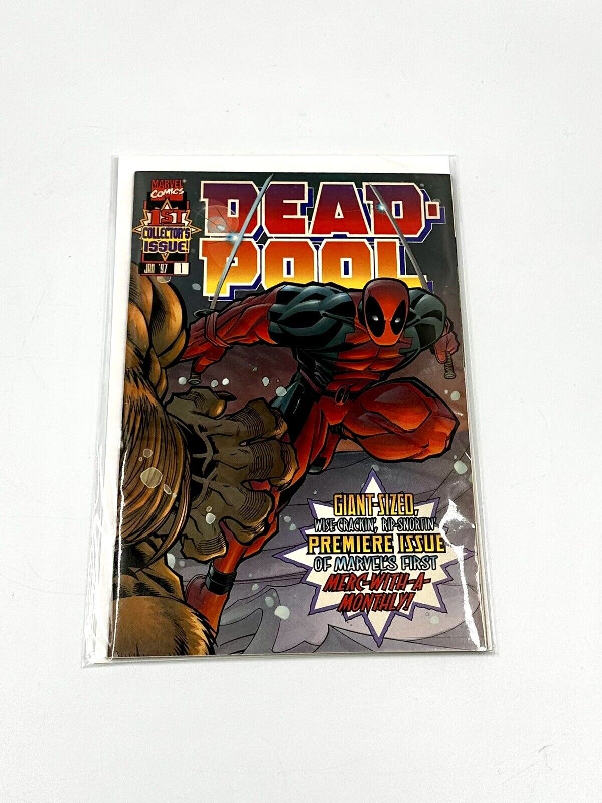 Vintage Deadpool Collector’s Issue Vol. 1 No. 1 January 1997 -Blind Al-FAST SHIP
