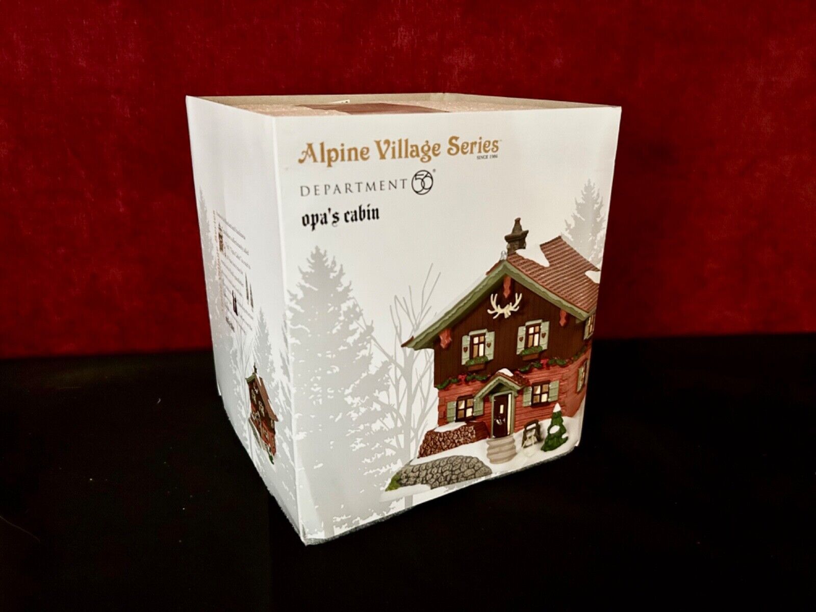 Dept 56 Alpine Village Opa’s Cabin 6007579 - Retired and Rare - 