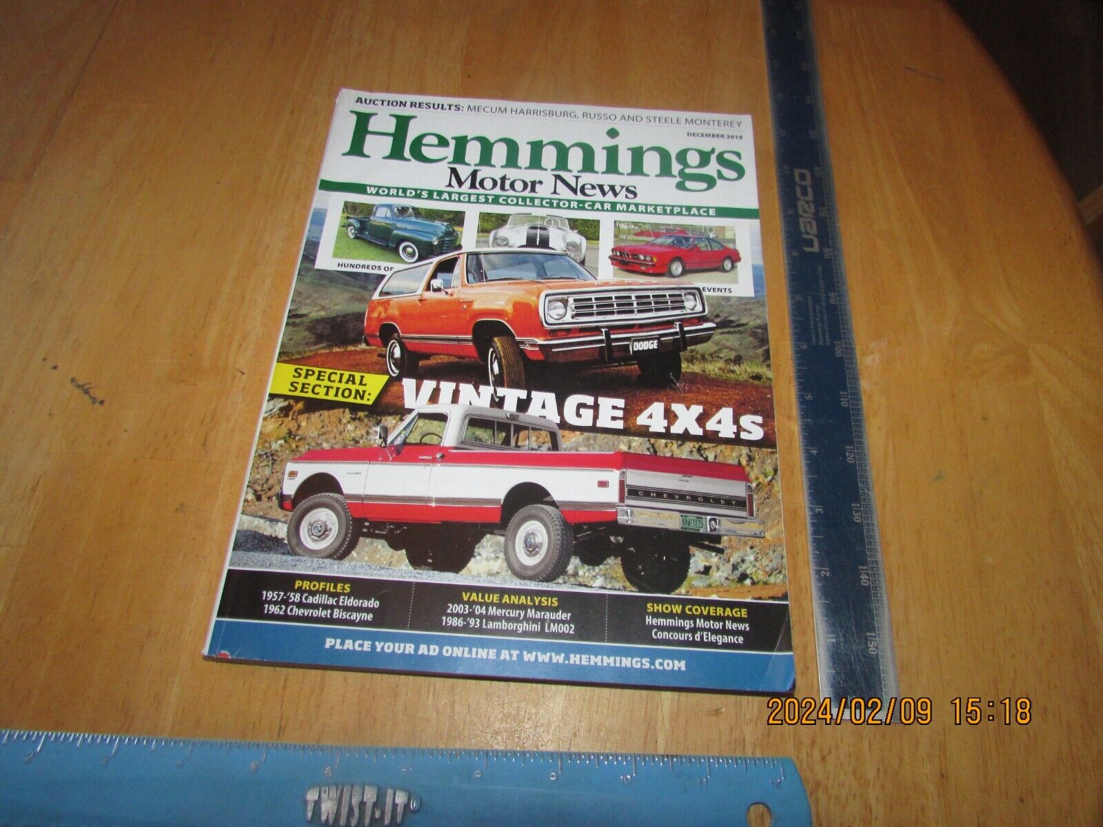 Hemmings Motor News December 2019 - Vintage 4X4s
