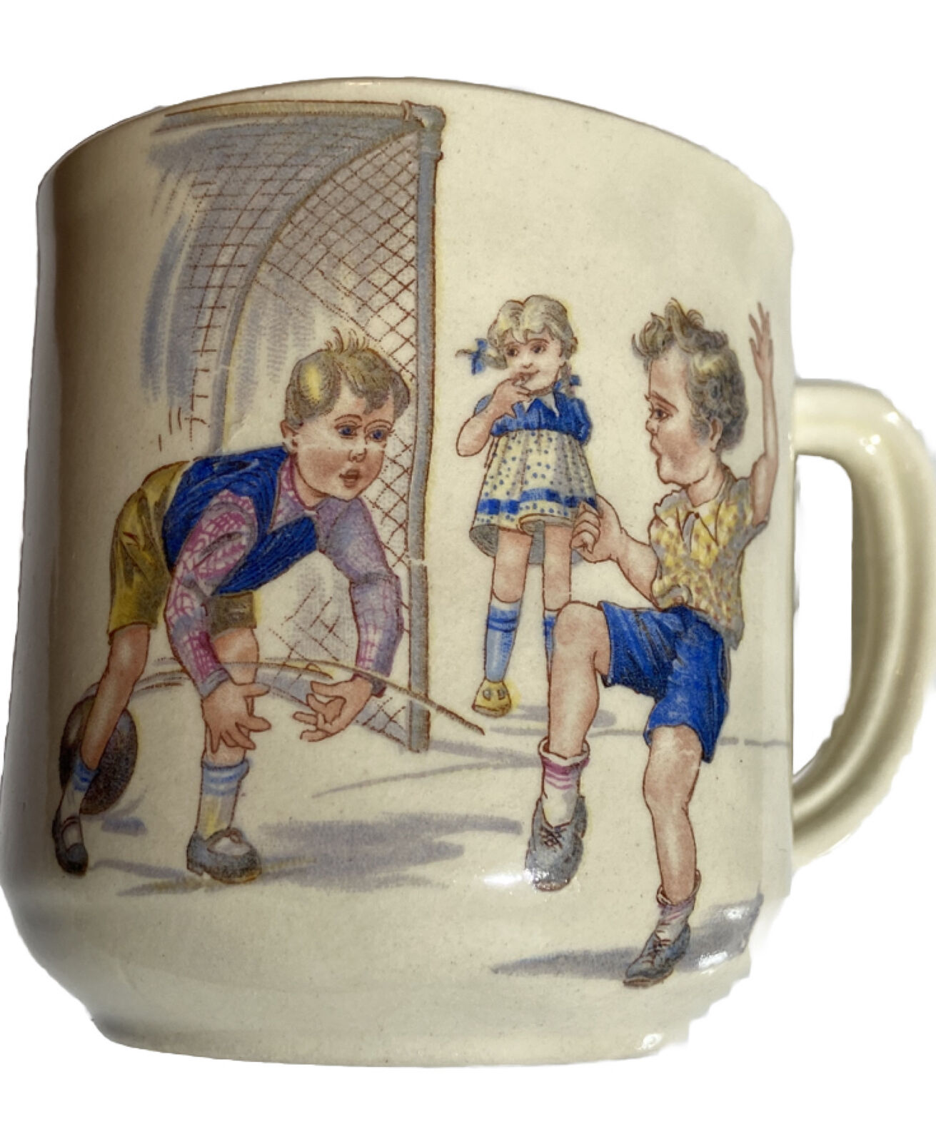 1950’s Soccer Girl Power Mug, Perfect For Women’s FIFA Fans