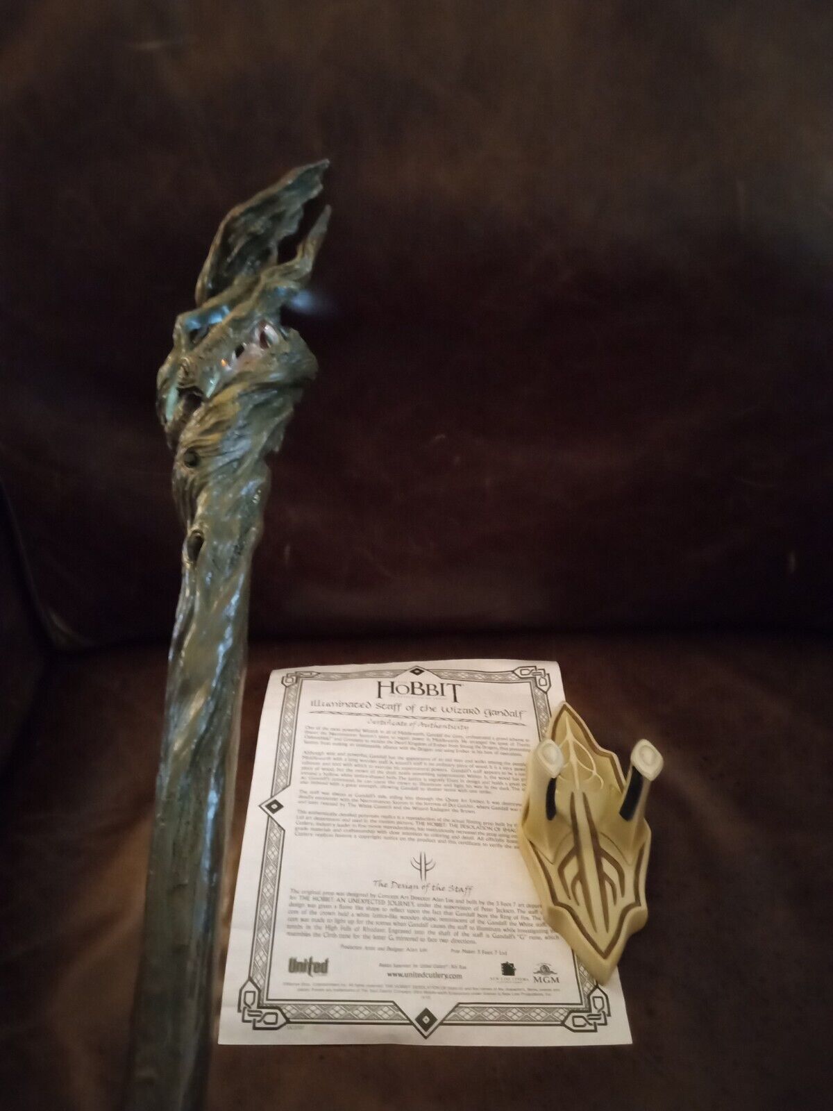 The Hobbit Lord of the rings staff of gandalf the Grey united cutlery