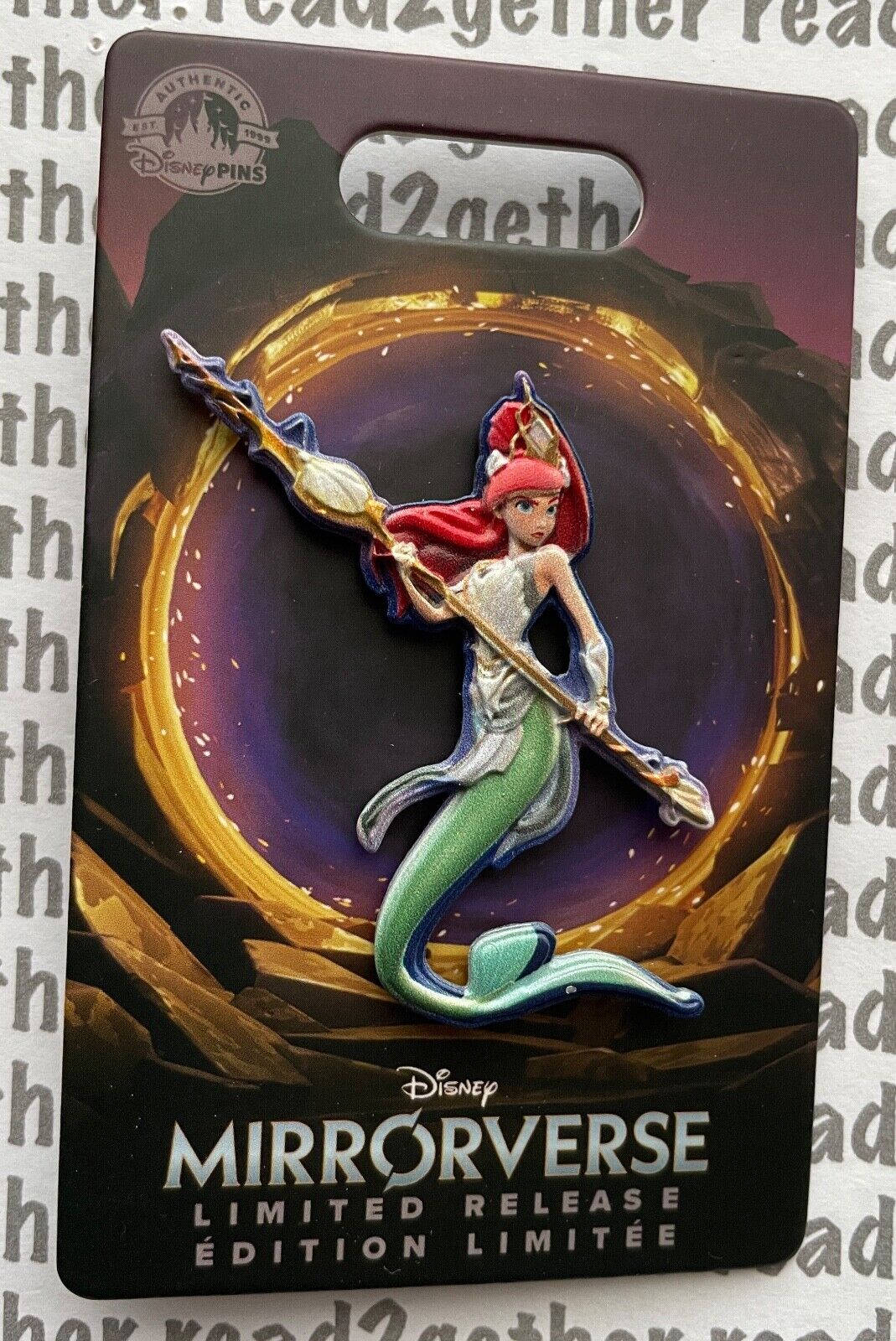 Disney Pin Mirrorverse RPG Little Mermaid Ariel