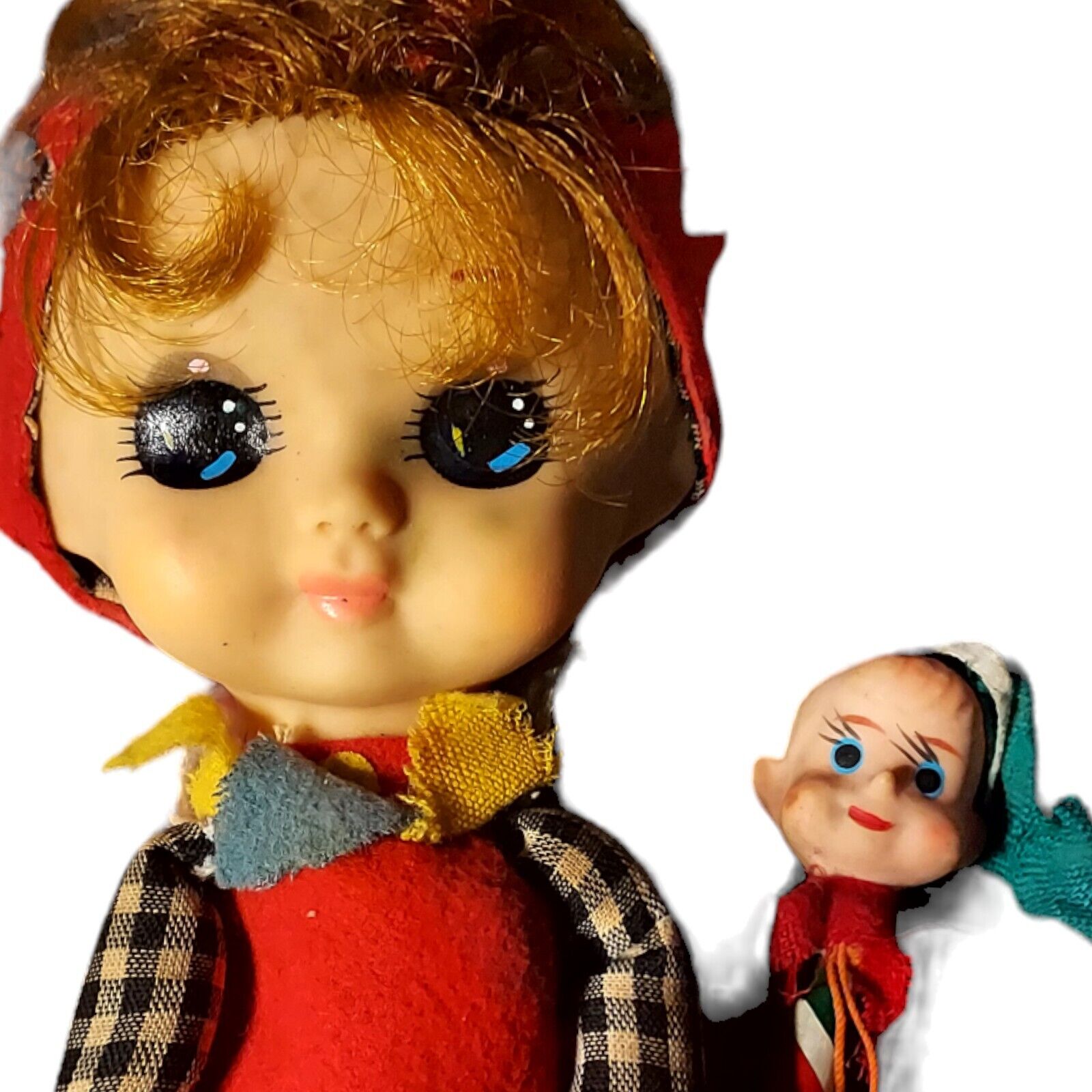 Vintage Big Eyed Elf Pixie 14\