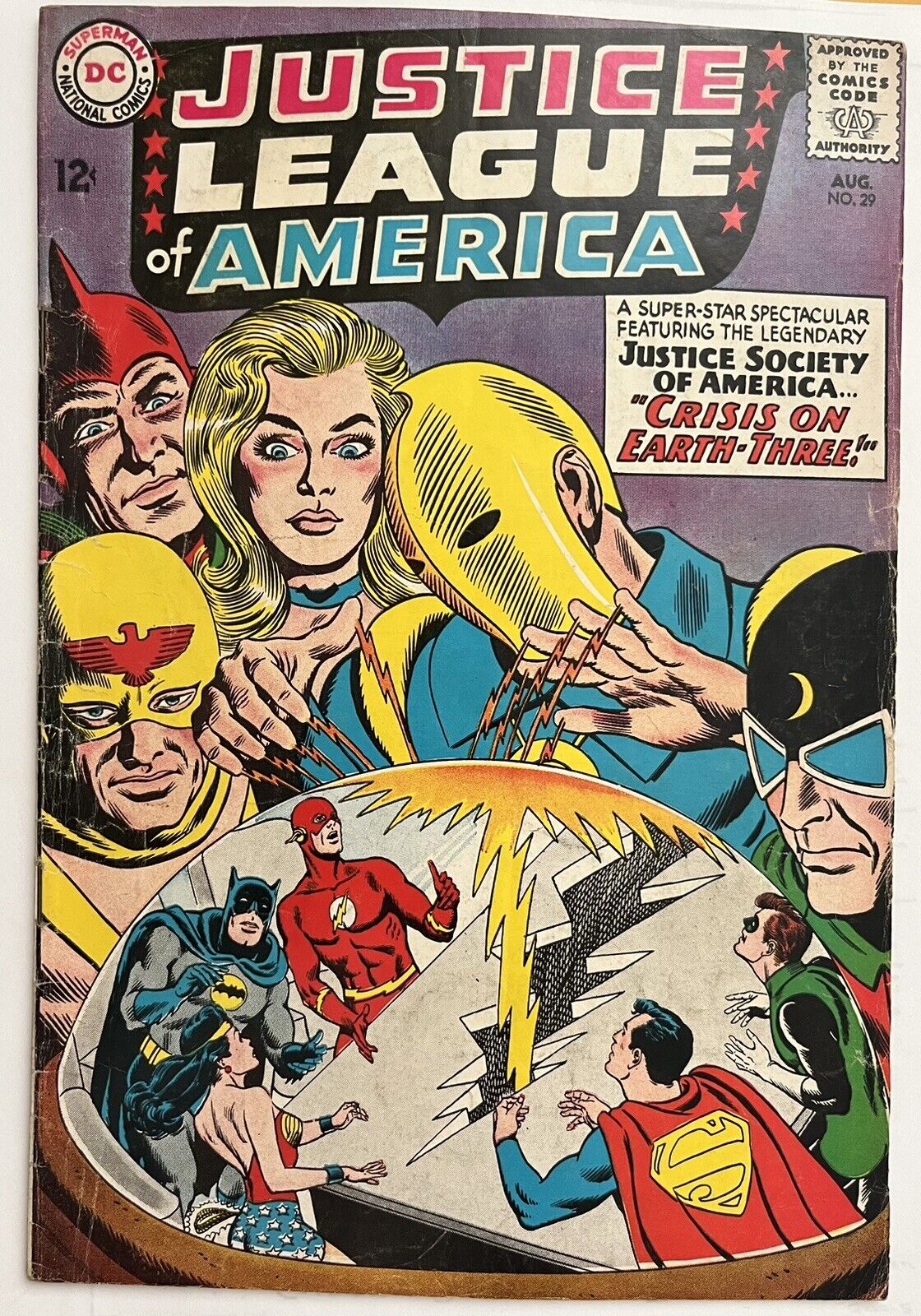 Justice League Of America #29 - 1964, KEY Of The DCU, Mid Grade