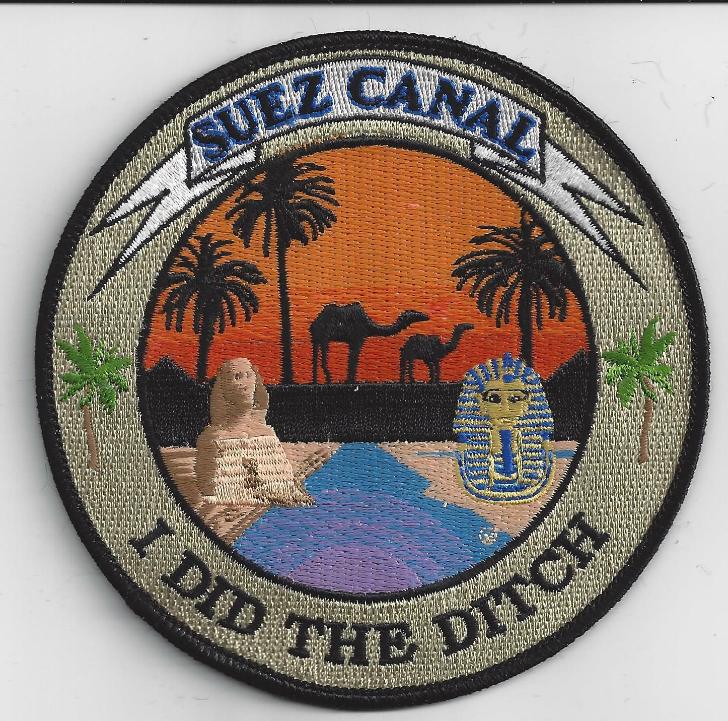 Suez Canal -  I did the ditch - BC Patch No. c7152