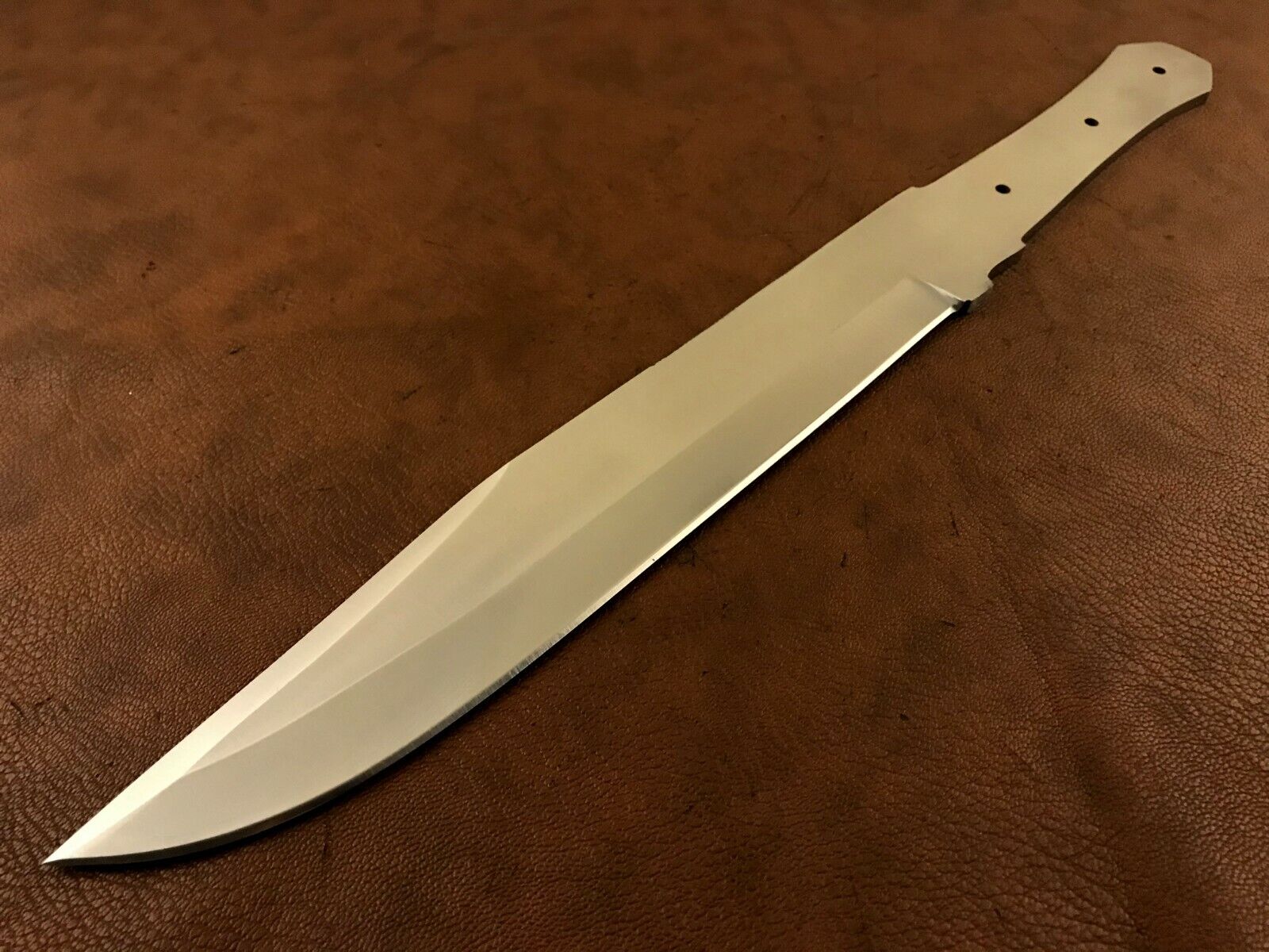 XL Handmade Carbon Steel Blank Blade-Knife Blade-Heat Treat-SC5