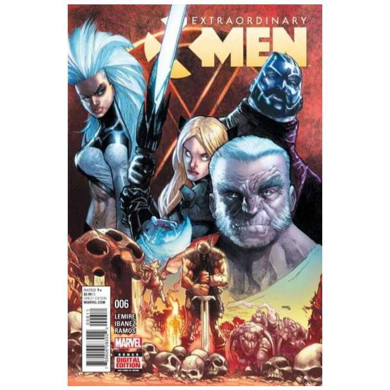 Extraordinary X-Men (2016 series) #6 in Near Mint + condition. Marvel comics [h@