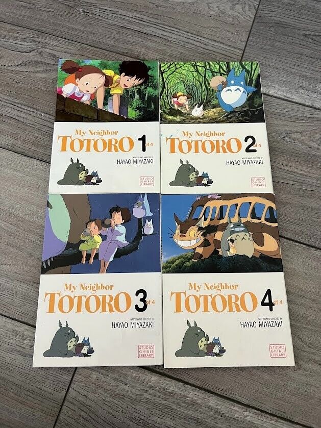 My Neighbor Totoro Film Comic (Vol. 1-4) English Manga Graphic Novel. Full Set