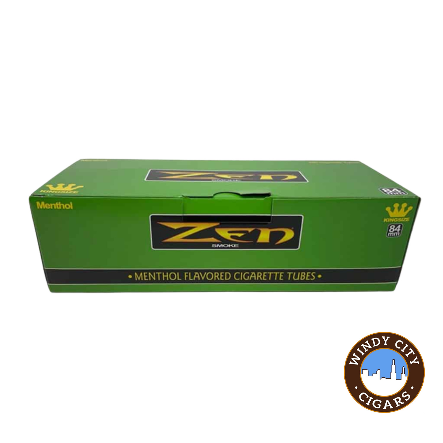 Zen Menthol King Cigarette 200ct Tubes - 5 Boxes