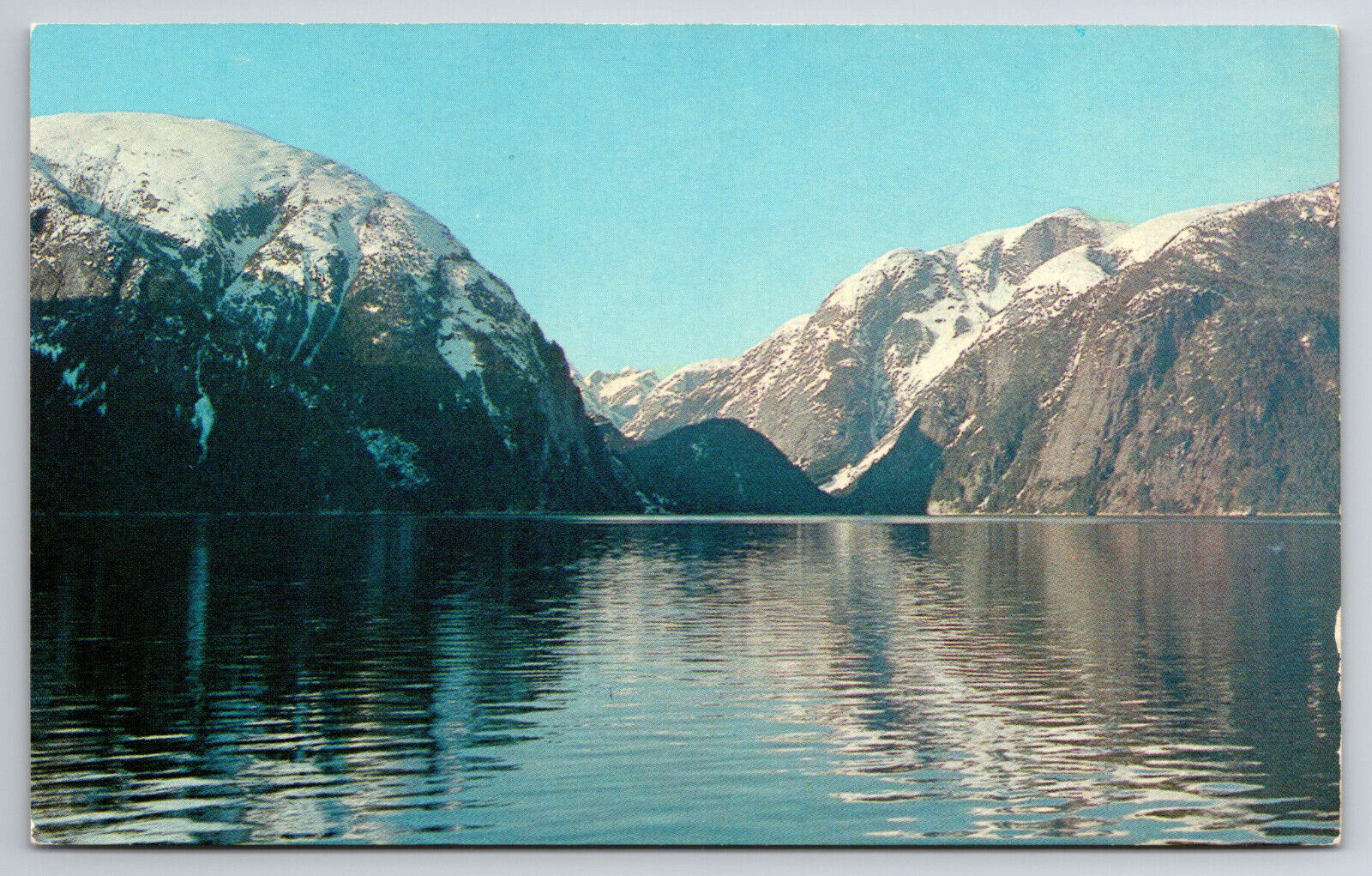Vintage Canada Postcard Coastal Fjord Beautiful British Columbia