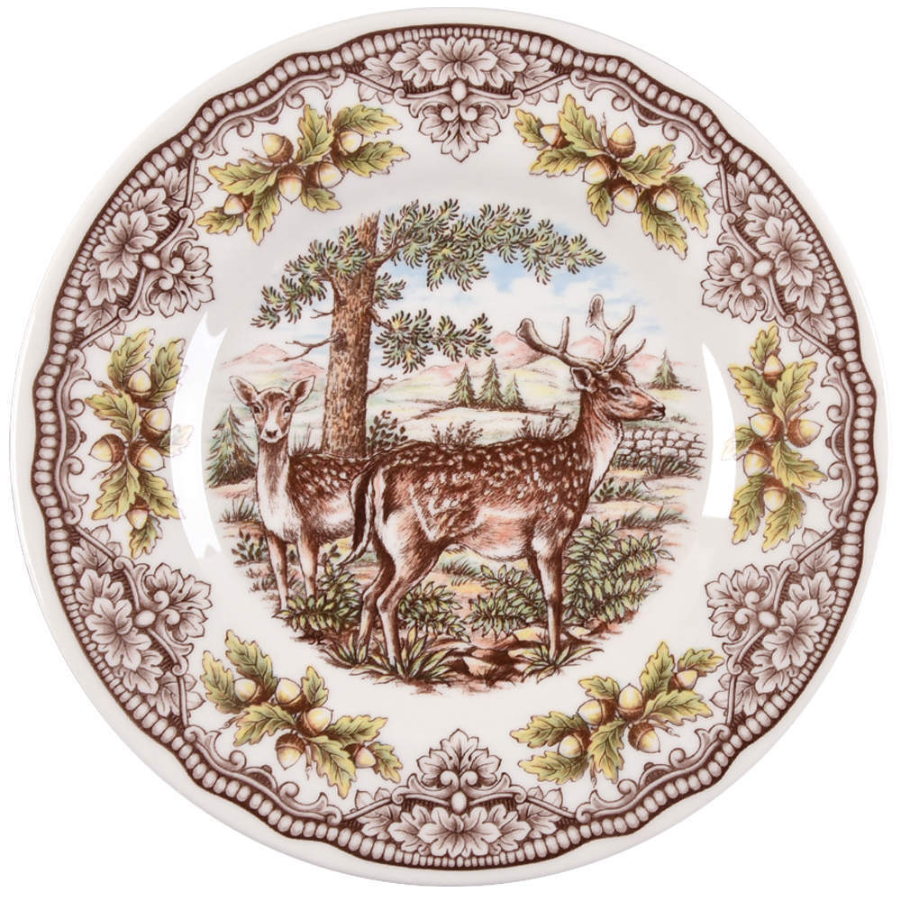 Victorian English Pottery-Royal Stafford Homeland Salad Plate 10806772