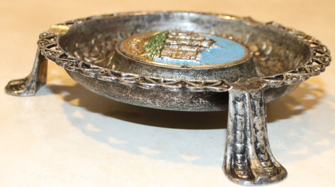Vintage Footed Ashtray 5\