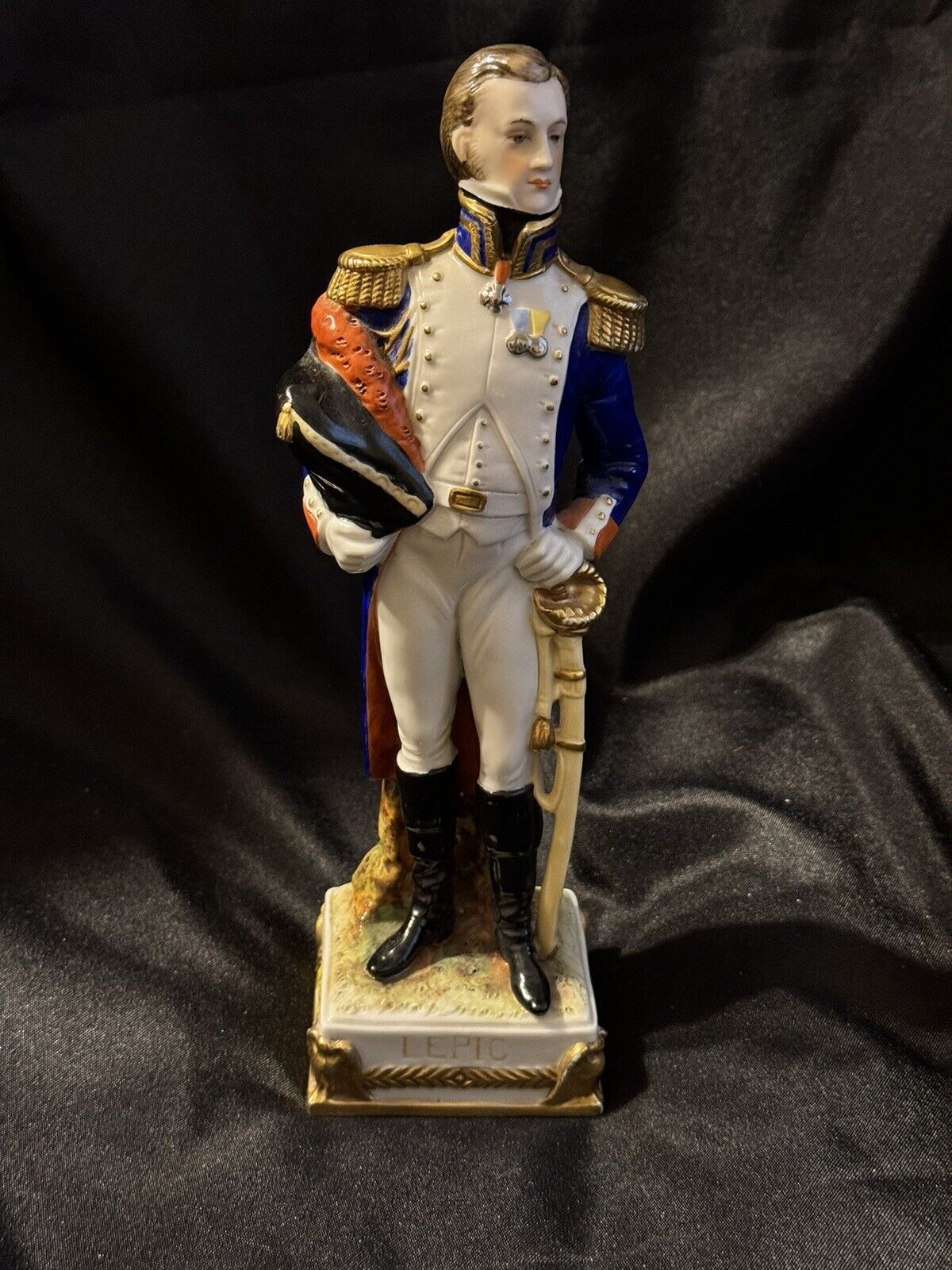 Scheibe alsbach german marked porcelain napoleon general LEPIC