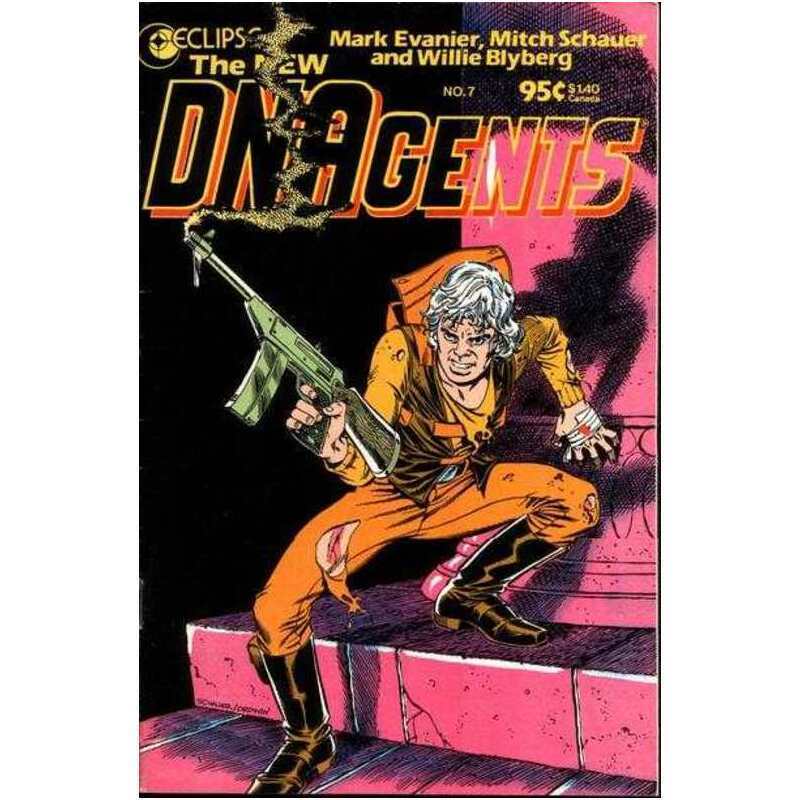 New DNAgents #7 in Near Mint condition. Eclipse comics [q,