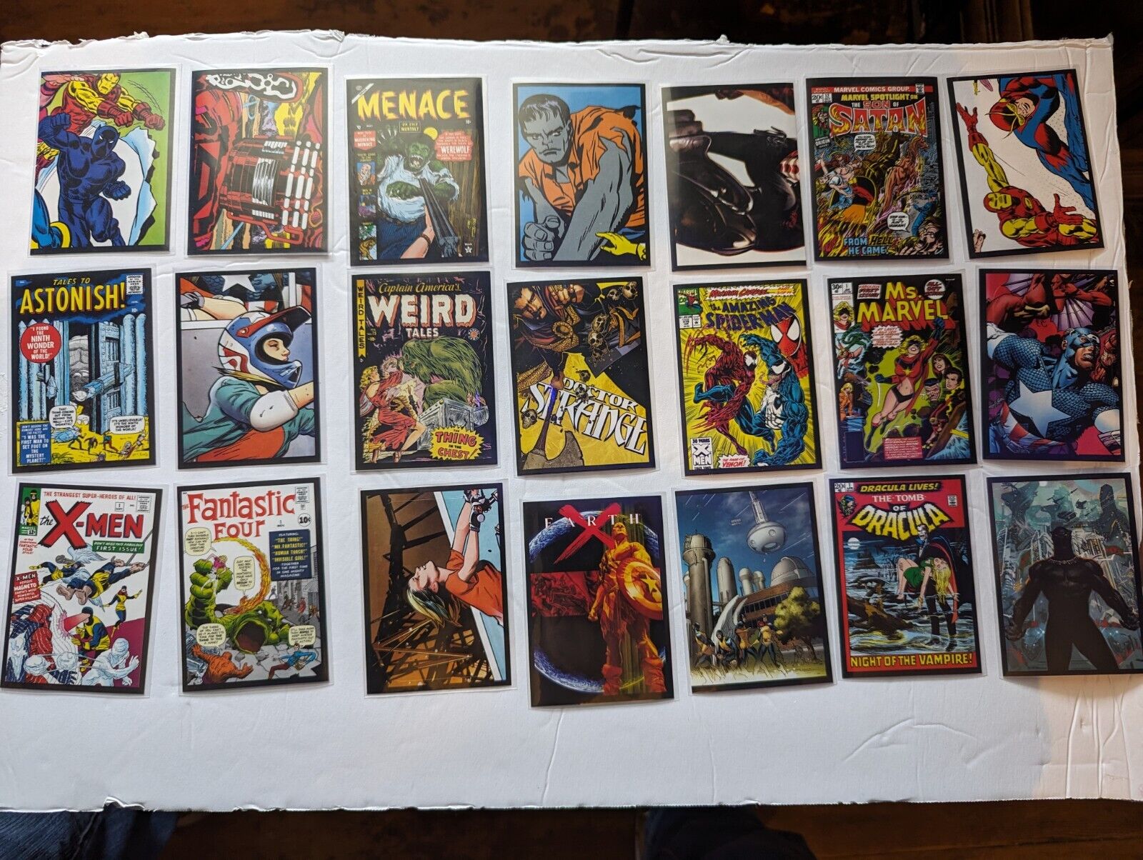 PANINI Marvel 80th Anniversary Sticker Cards Lot 