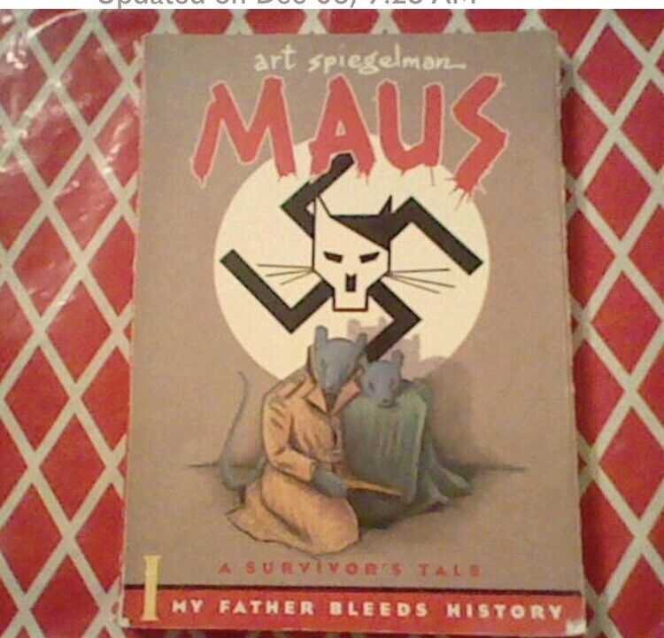 MAUS:A Survivors Tale Vol 1 By Art Spiegelman Banned Graphic Novel