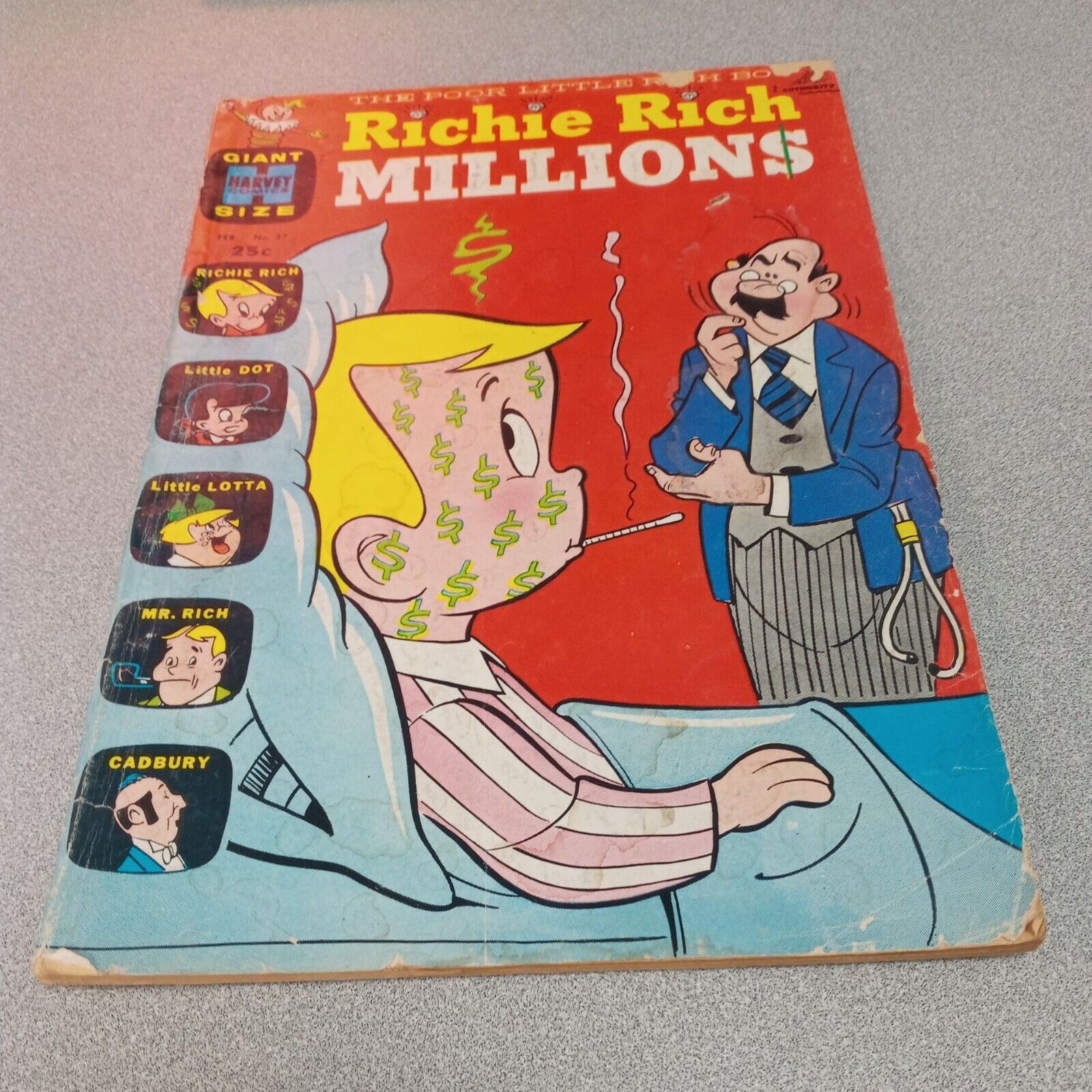 Richie Rich Millions #27 - Harvey Comic 1967 Silver Age Giant Hits