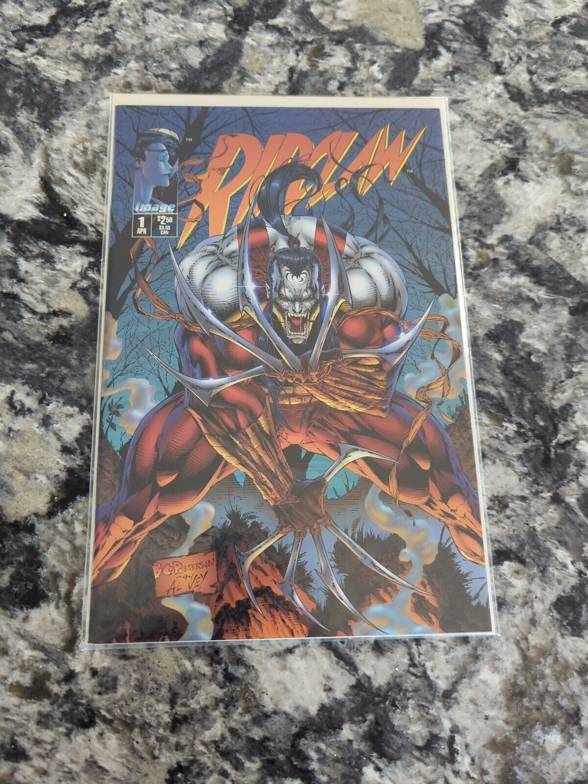 Ripclaw (Apr 1995 series) #1 in Near Mint condition. Image comics [v~