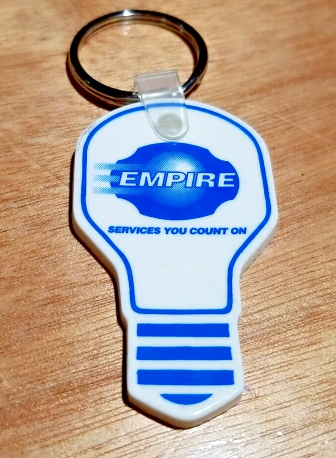 Vintage Empire Electric Lightbulb Keychain