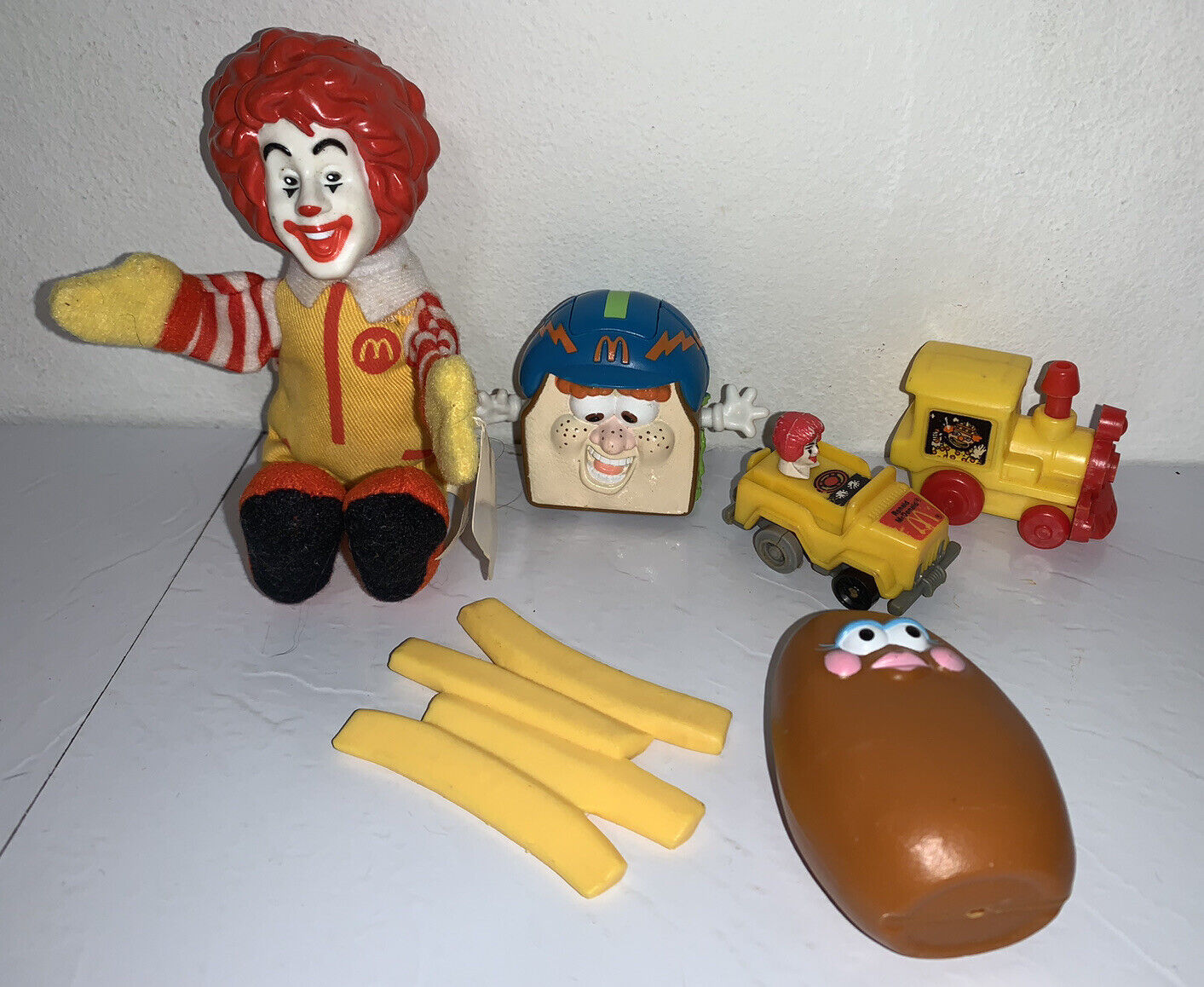Vintage McDonald\'s Action Figure Toy Lot Of 6