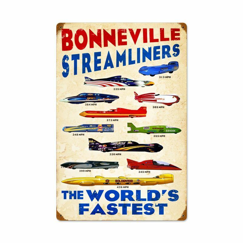 BONNEVILLE WORLDS FASTEST RACE CARS #1 24\