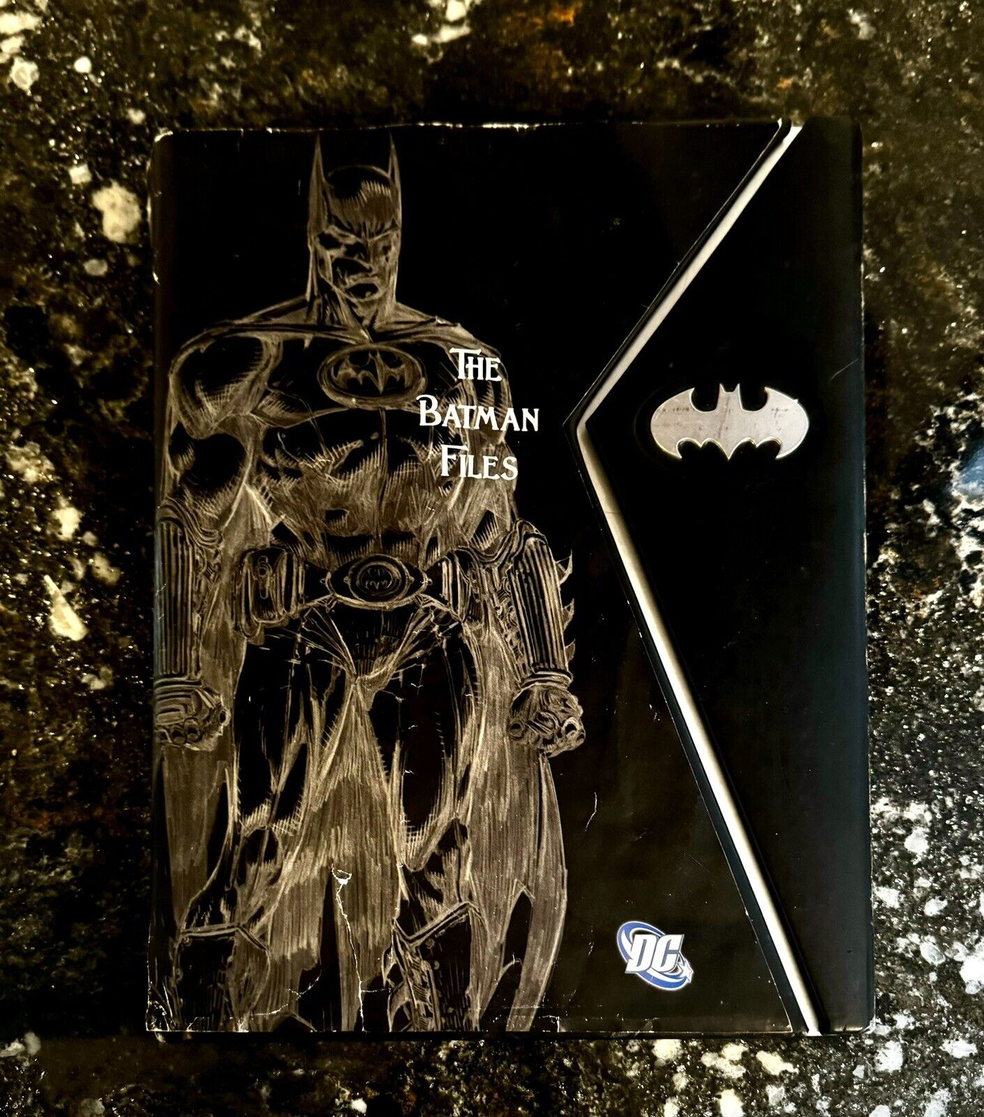 DC Comics: The Batman Files 2011 Oversized Leather Hardcover Out Of Print NICE
