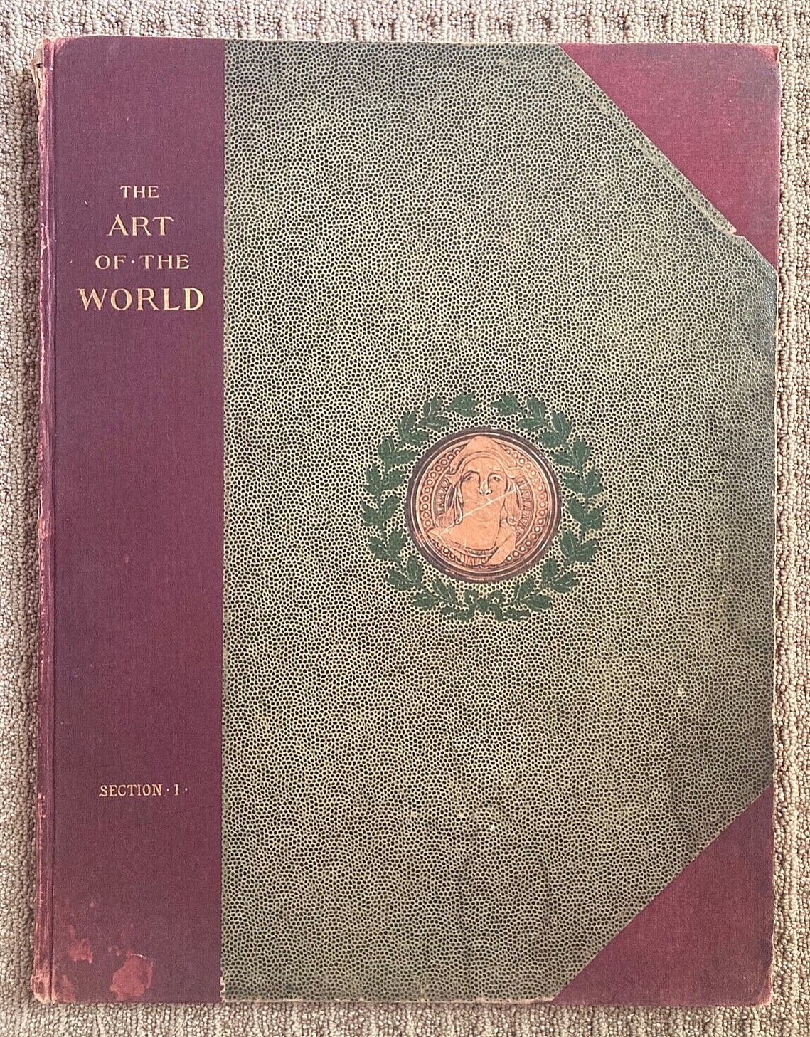 WORLD'S COLUMBIA EXPOSITION - The ART of the WORLD ILLUSTRATED 7 of 10 Vols 1893