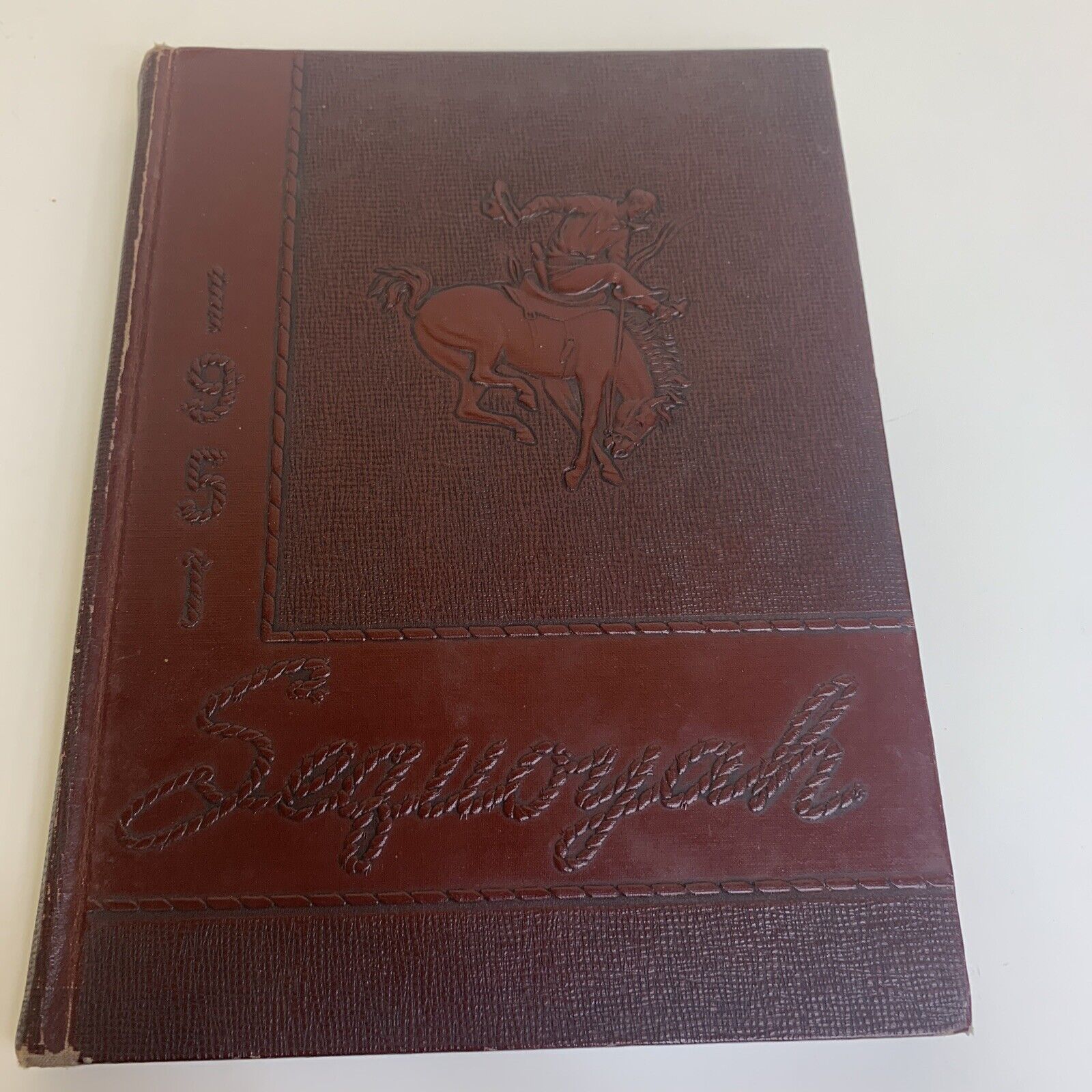 1951 Sequoyah Fair Park Highschool Faron Young Yearbook Annual Rare