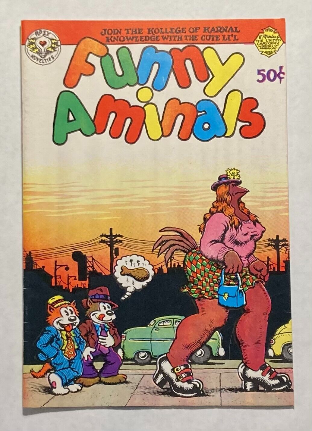 Funny Aminals Underground Comix 1972 Crumb, Art Spiegelman 1st Maus, Jay Lynch