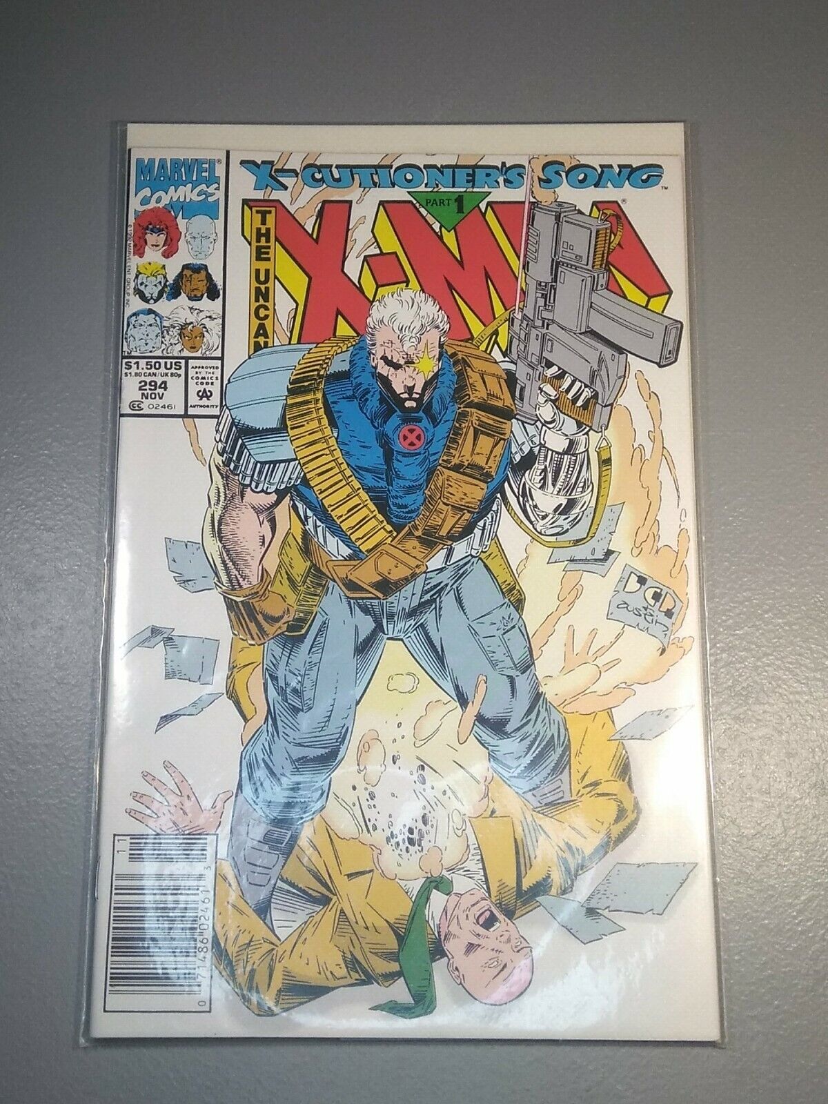 Vintage Nov 1992 The Uncanny X-Men #294 Marvel Comics Mint In Plastic Sleeve