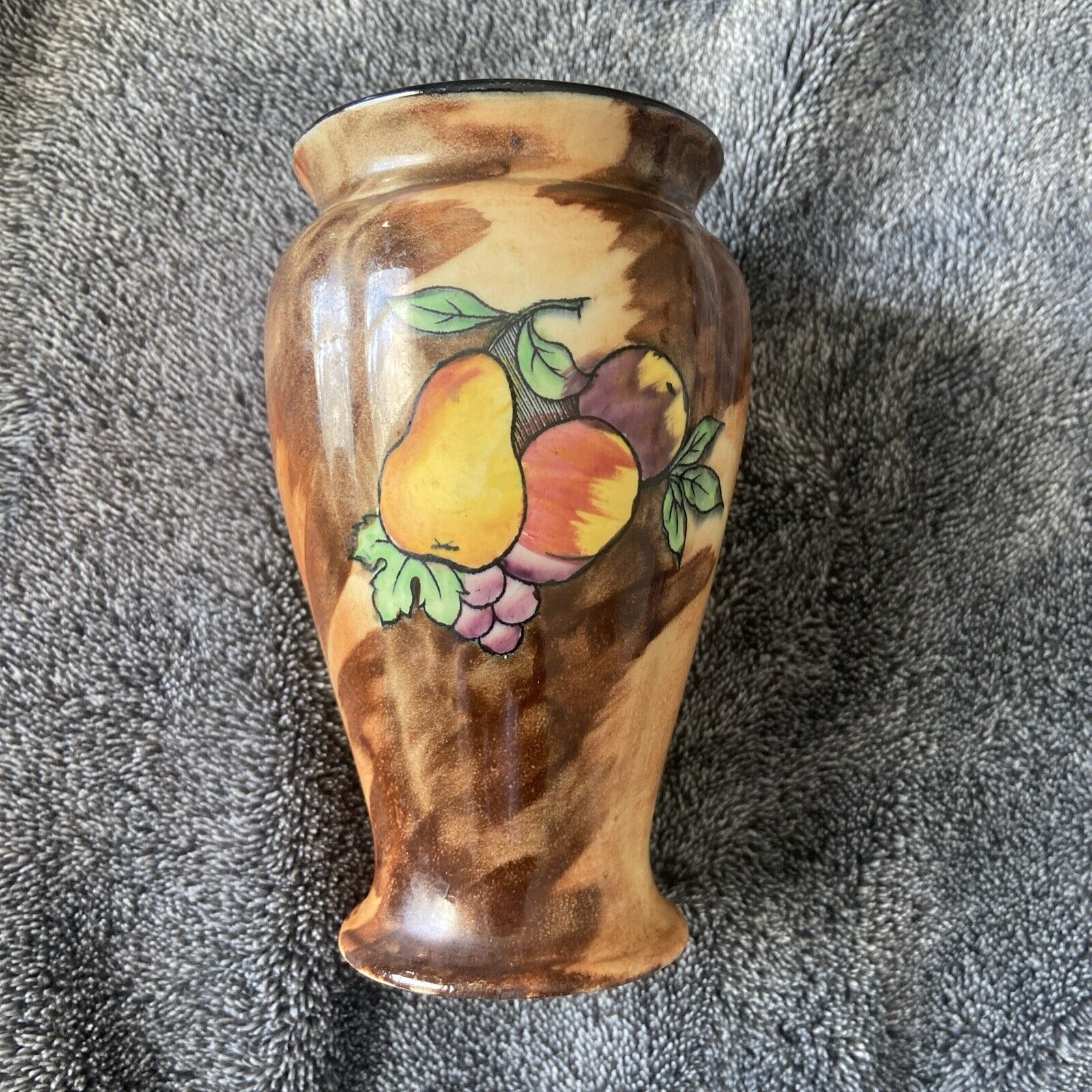 Vintage 1930’s  Hollinshead & Kirkham H & K Tunstall Hand Painted  Vase Signed