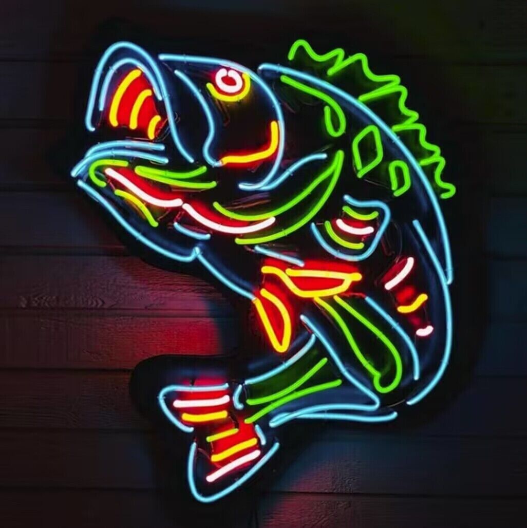 New Strange Fish Neon Sign 24\