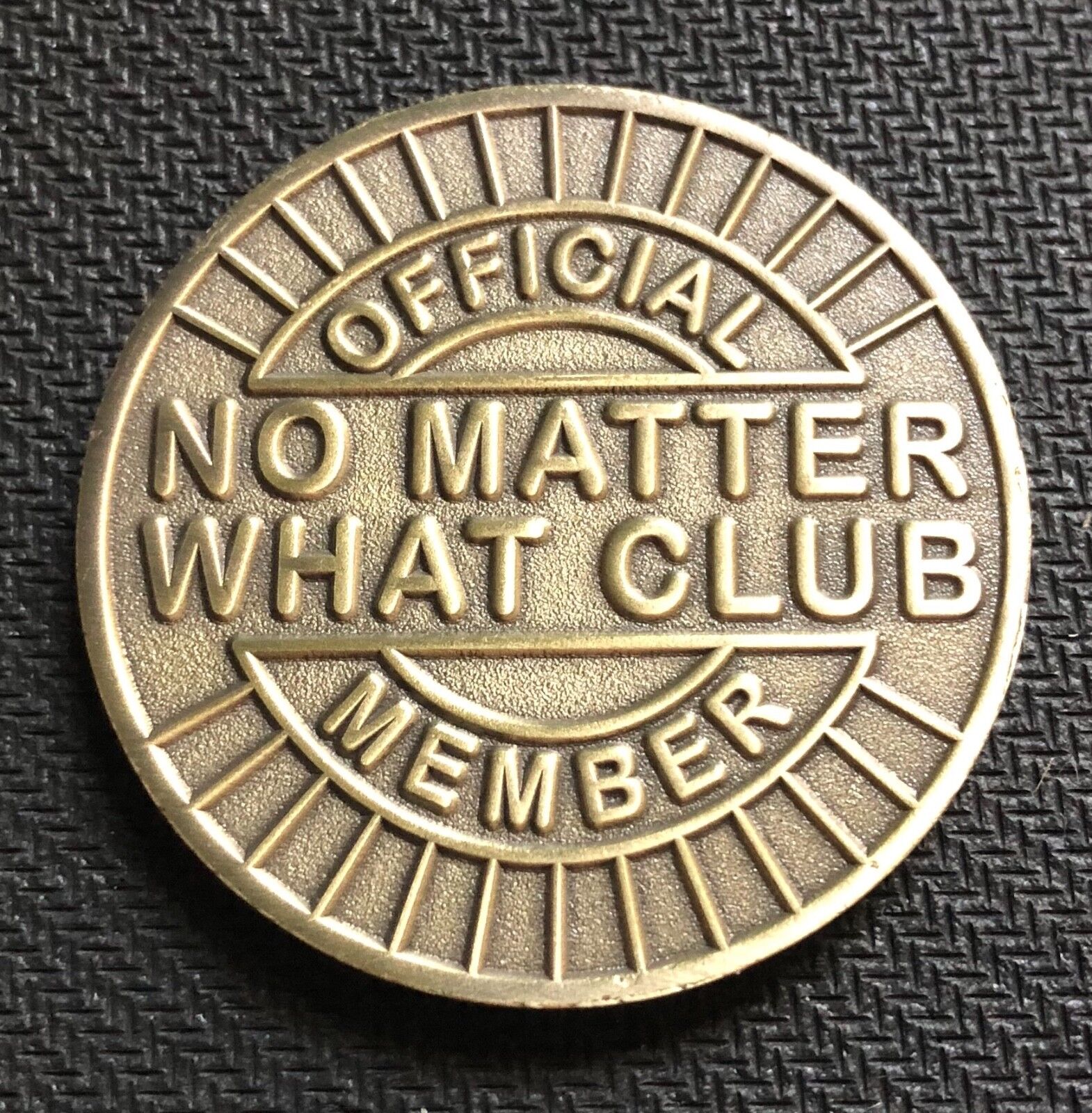 Narcotics-Anonymous-AA-NA-Bronze-Medallion-Coin-No Matter What Club