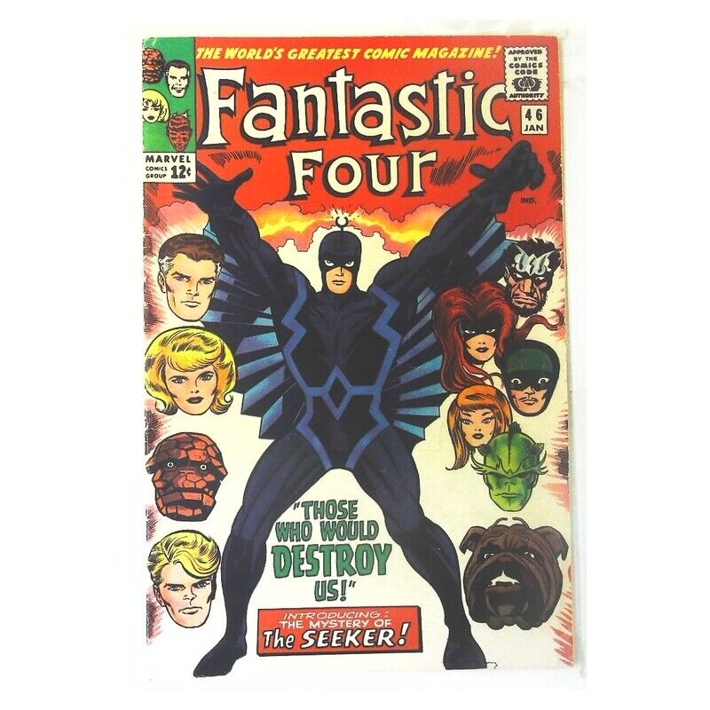Fantastic Four (1961 series) #46 in Fine condition. Marvel comics [i;