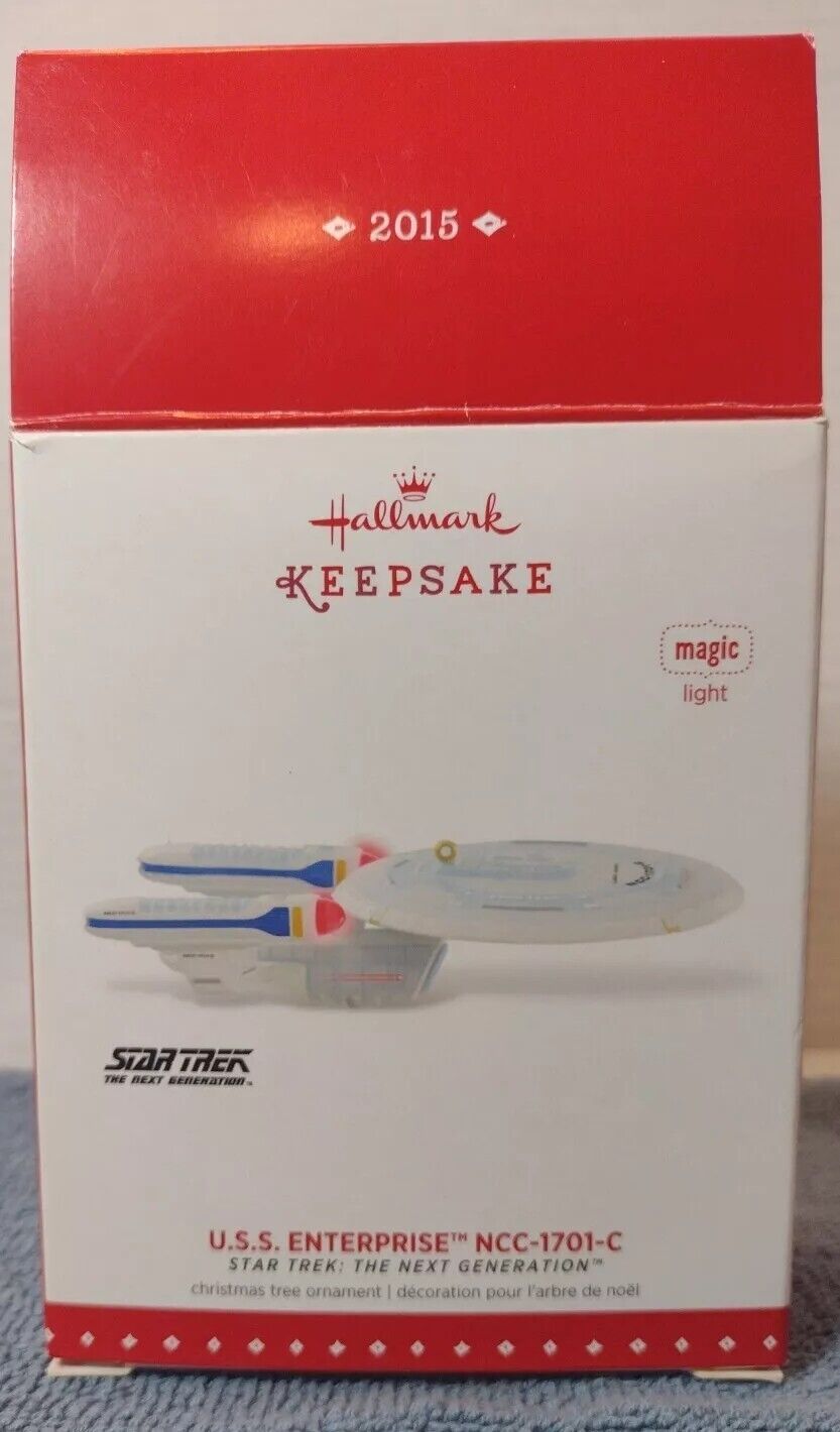Hallmark Keepsake Star Trek U.S.S. Enterprise NCC-1701-C Ornament 