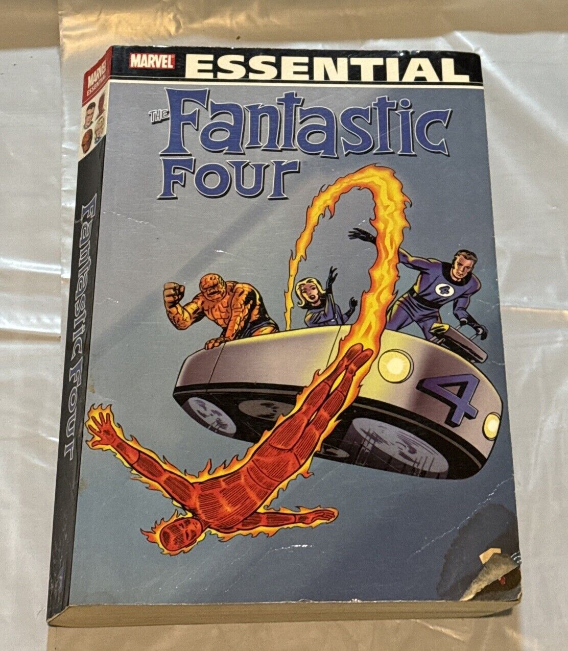 Fantastic Four Volume 1 Marvel Essential Graphic Novel Stan Lee Trade Paperback
