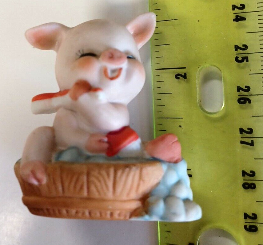 Vintage George Good PIG Porcelain Figurine