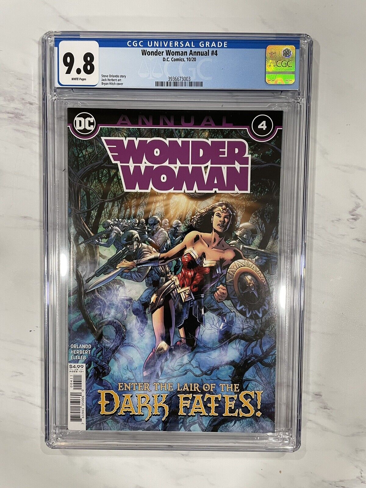 Wonder Woman Annual #4 1st Yara Flor 1st Printing CGC 9.8 NM/MT DC Comics 2020 