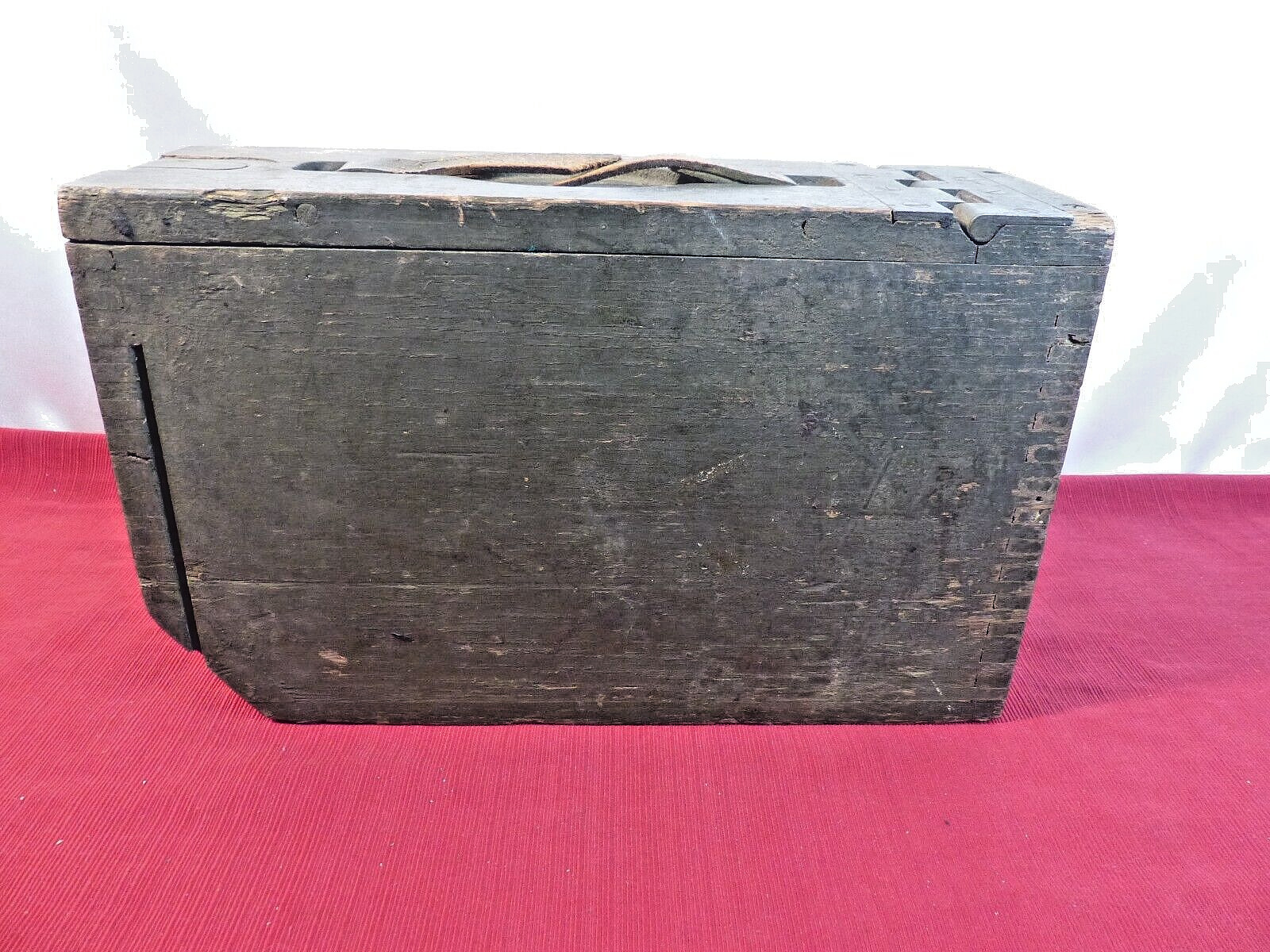 Vintage U.S. WWI- WWII Browning MG .30 cal Wooden Ammo Box