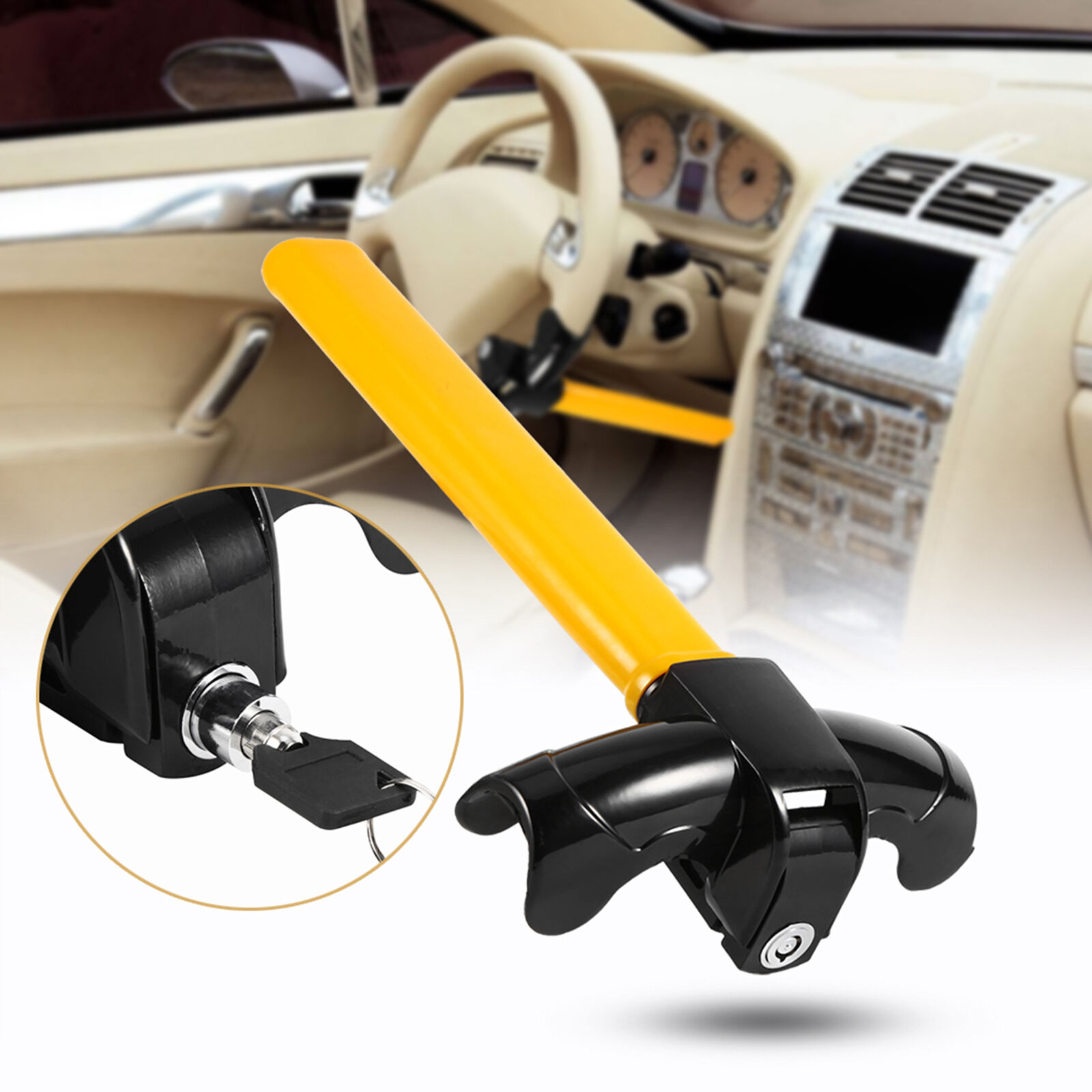 Universal Car Anti Theft Steering Wheel Lock