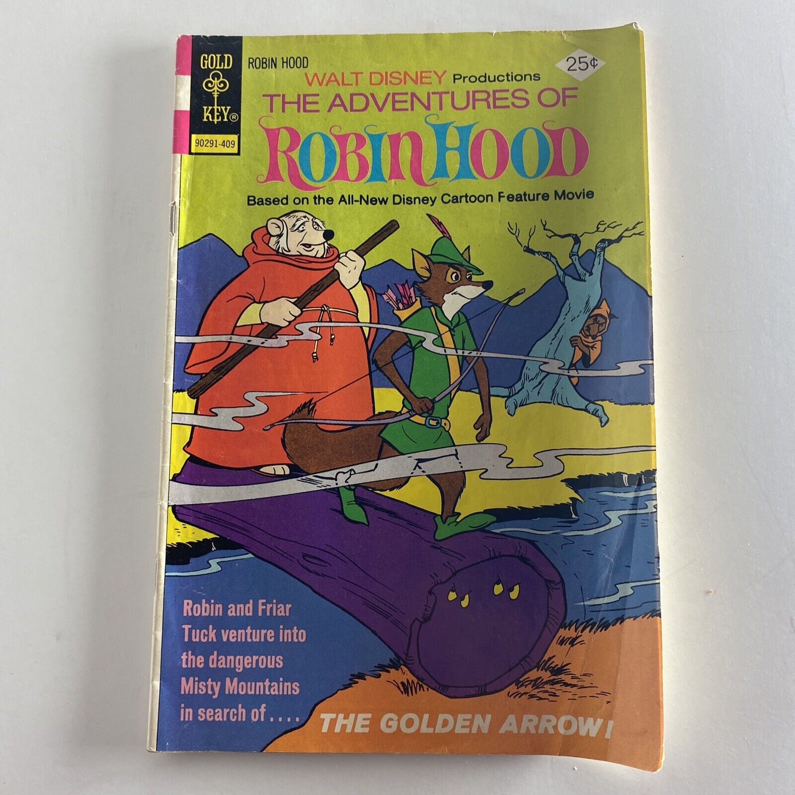💎 Adventures of Robin Hood #5 (Gold Key 1974) Bronze Age Disney Comic 💎