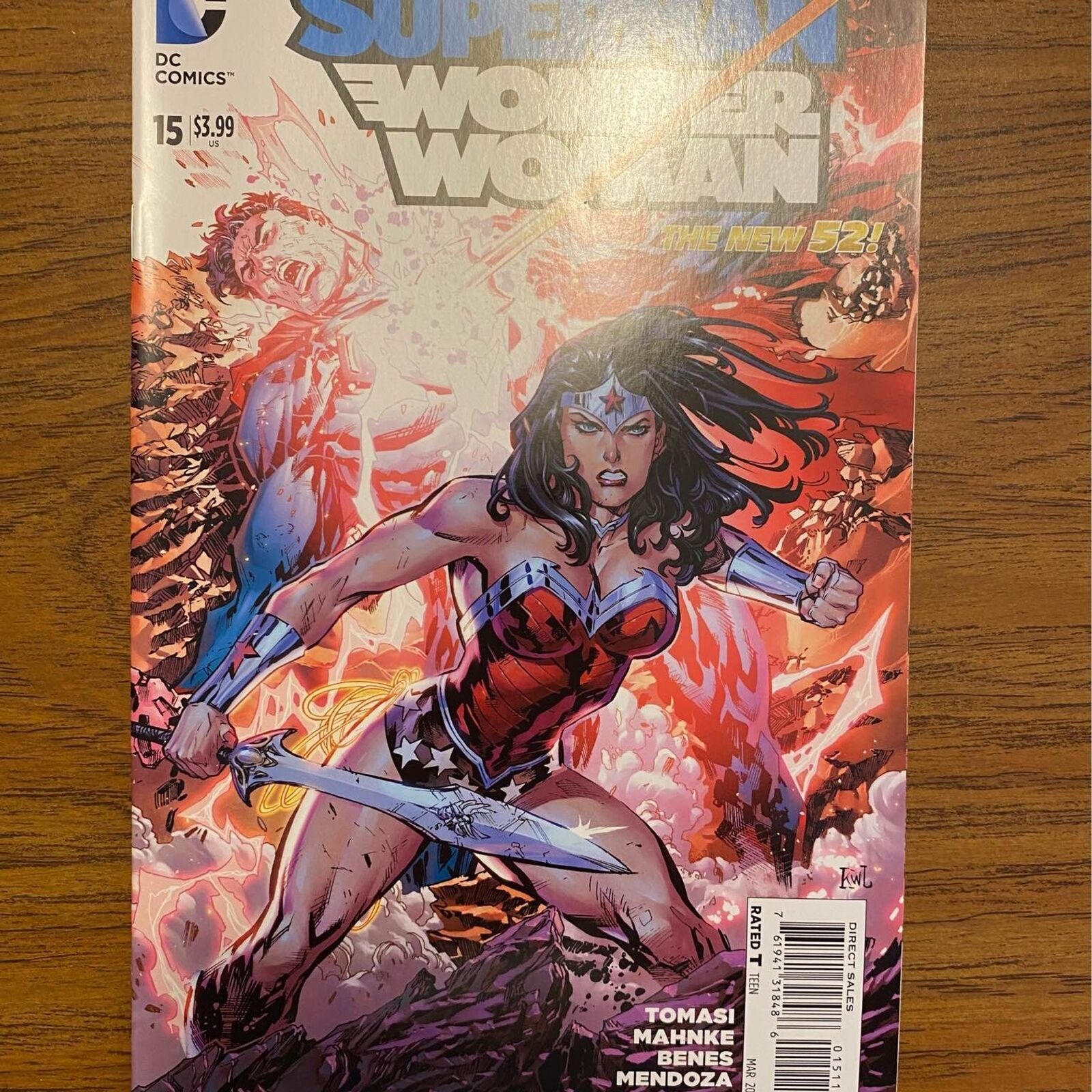 DC Comics Superman Wonder Woman #15 (March 2015)