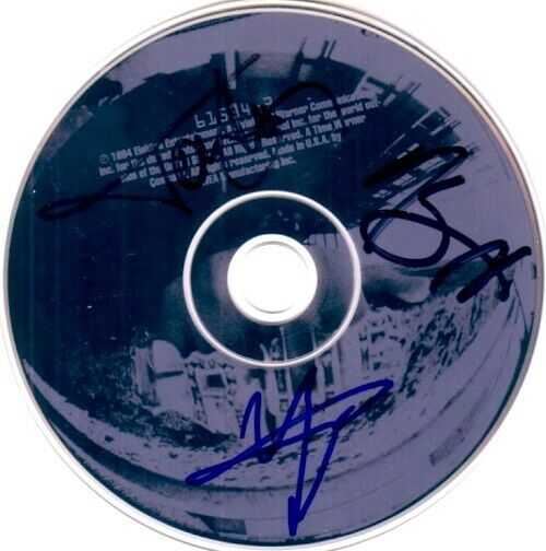 Motley Crue group signed autographed 1994 CD Tommy Lee Vince Neil Nikki Sixx JSA