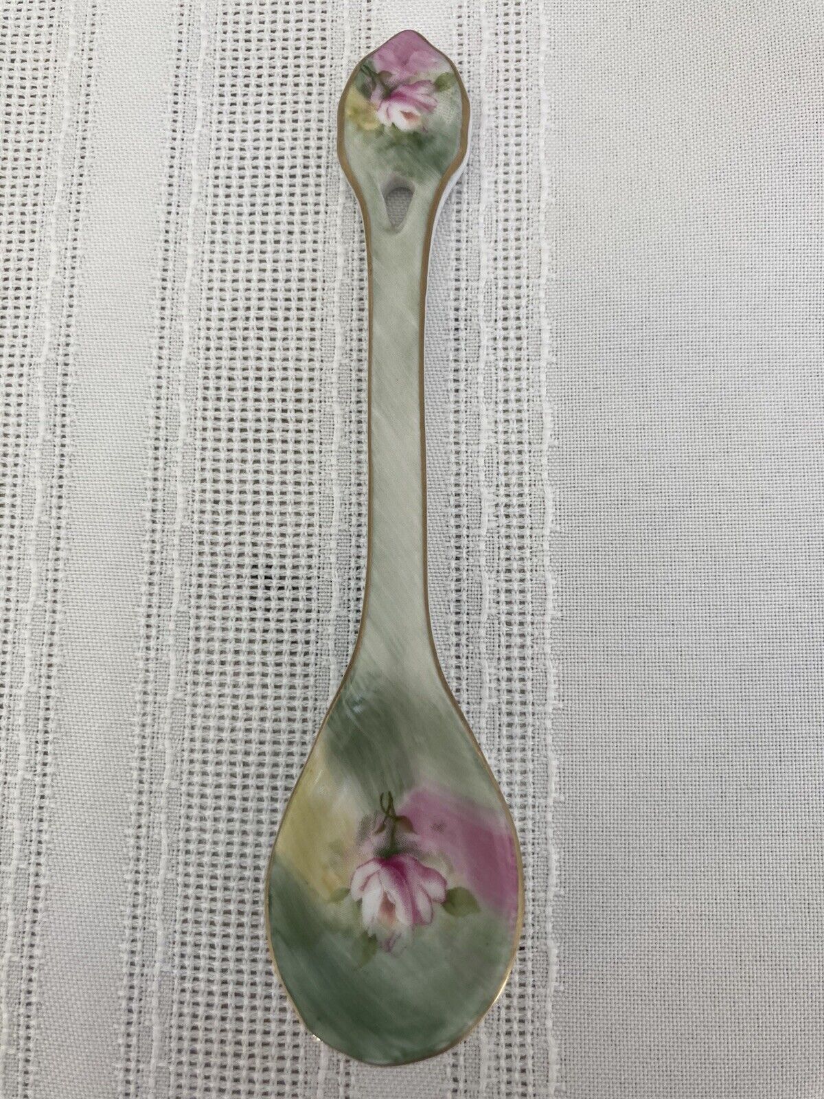 Hand Painted Decorative China Spoon