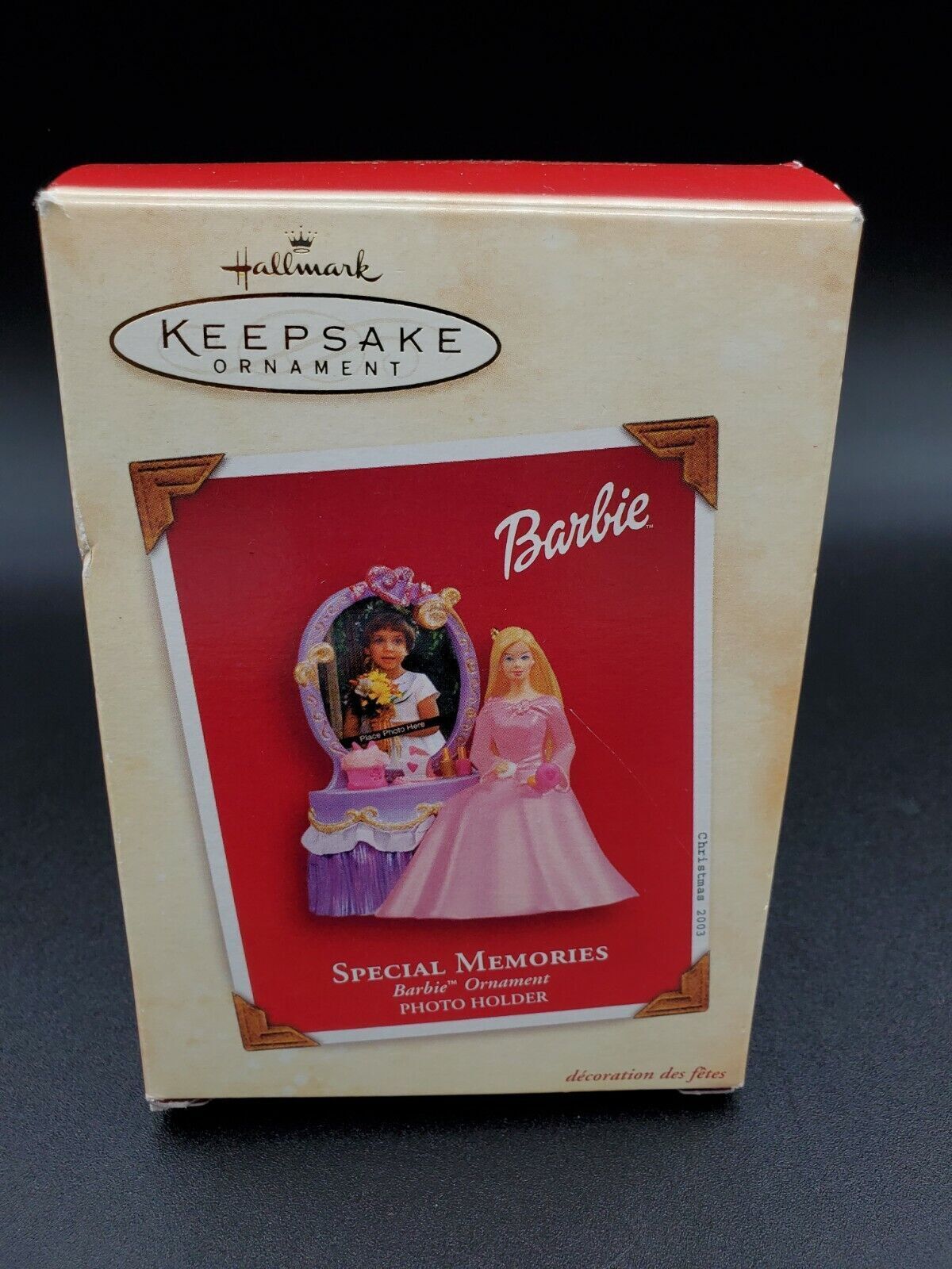 Hallmark keepsake ornaments Special Memories Barbie Photo Holder 2003