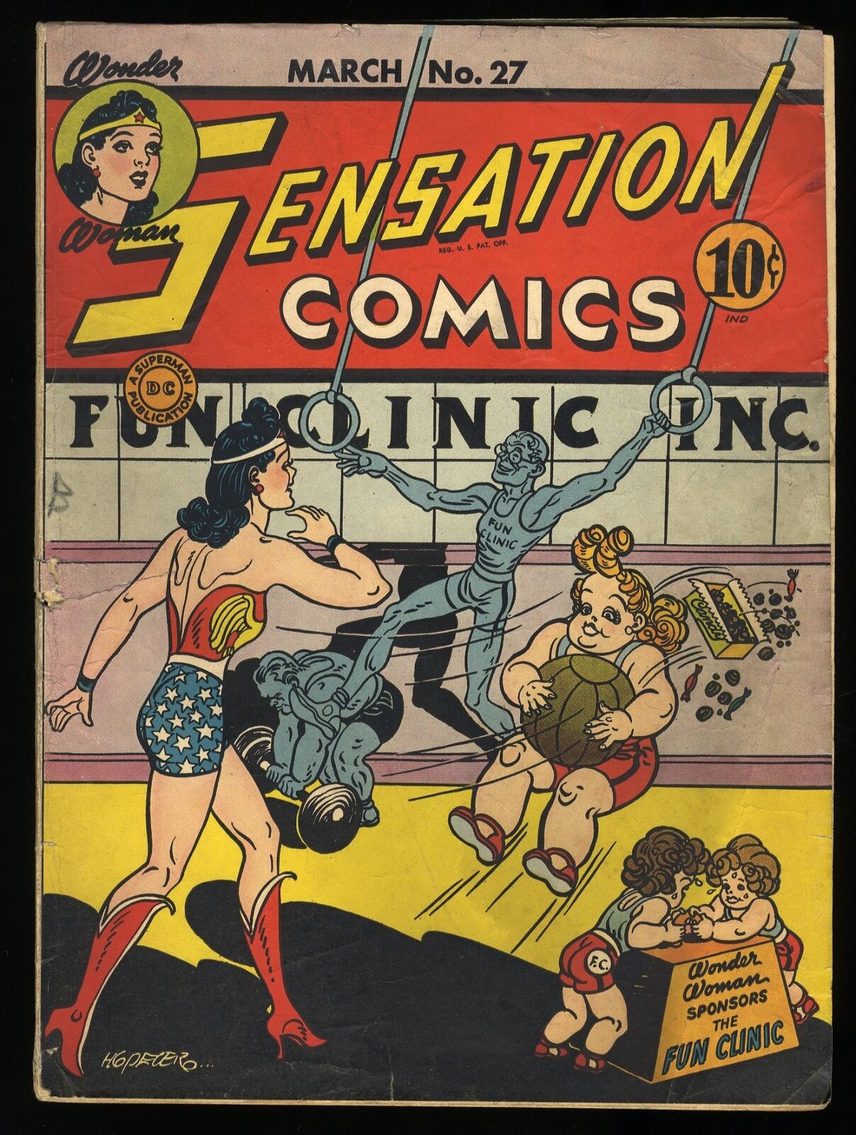 Sensation Comics #27 GD 2.0 See Description (Qualified) DC Comics