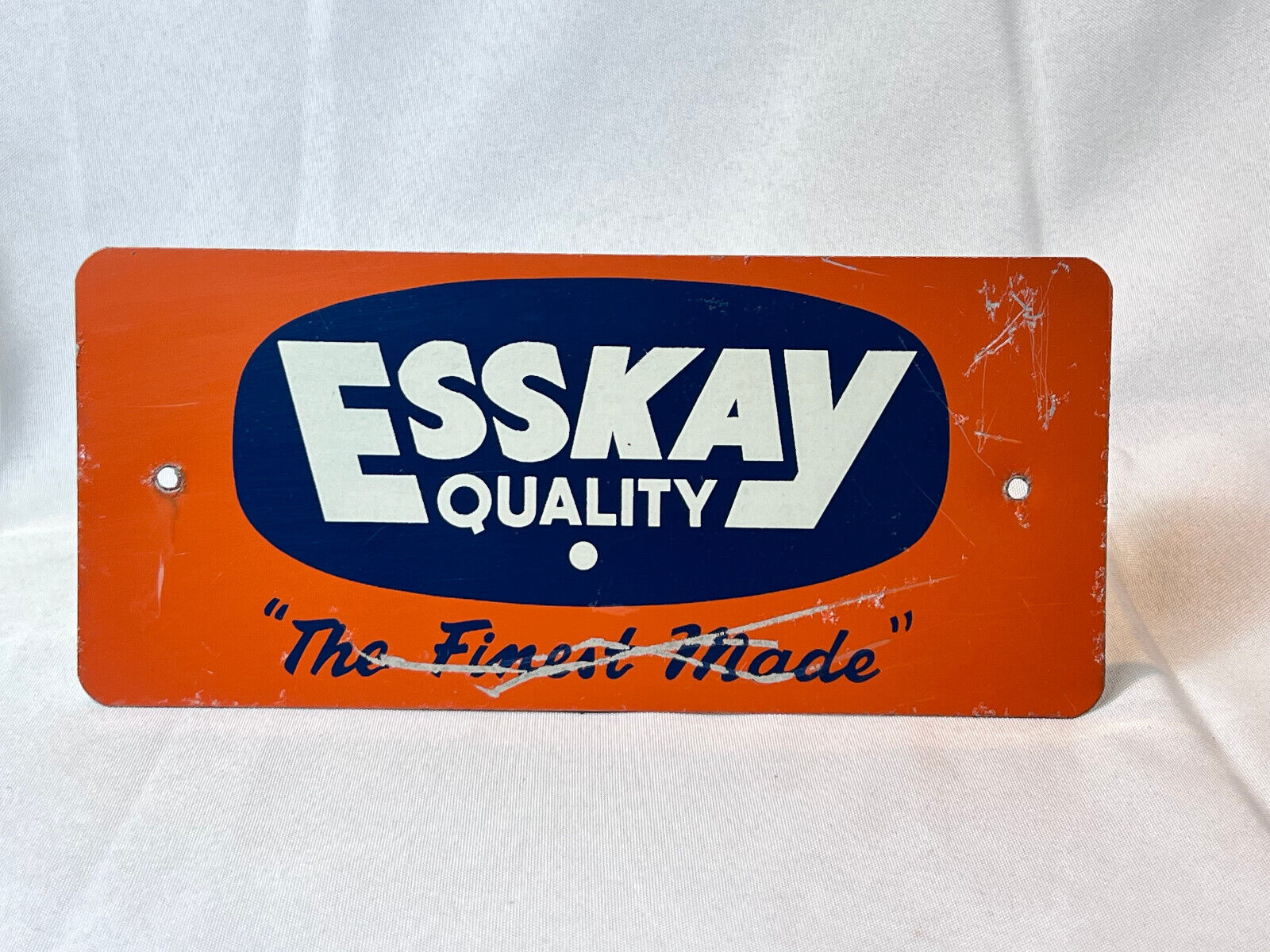 Esskay Quality Vtg Tin Sign \