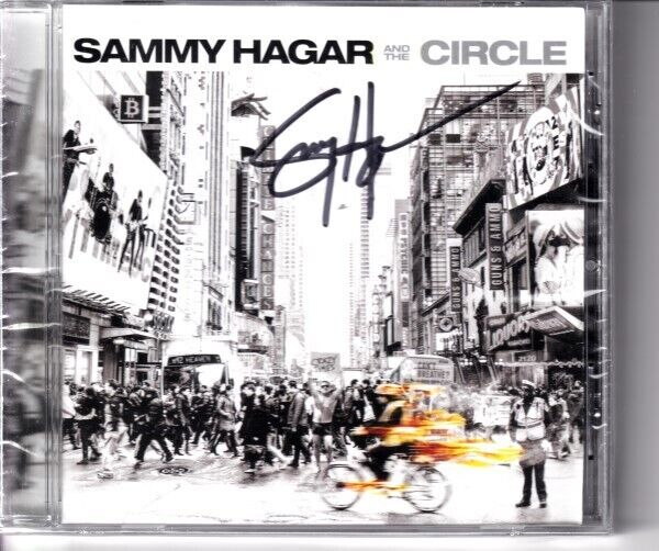 Sammy Hagar autographed autograph signed auto Crazy Times 2022 CD booklet w/ CD